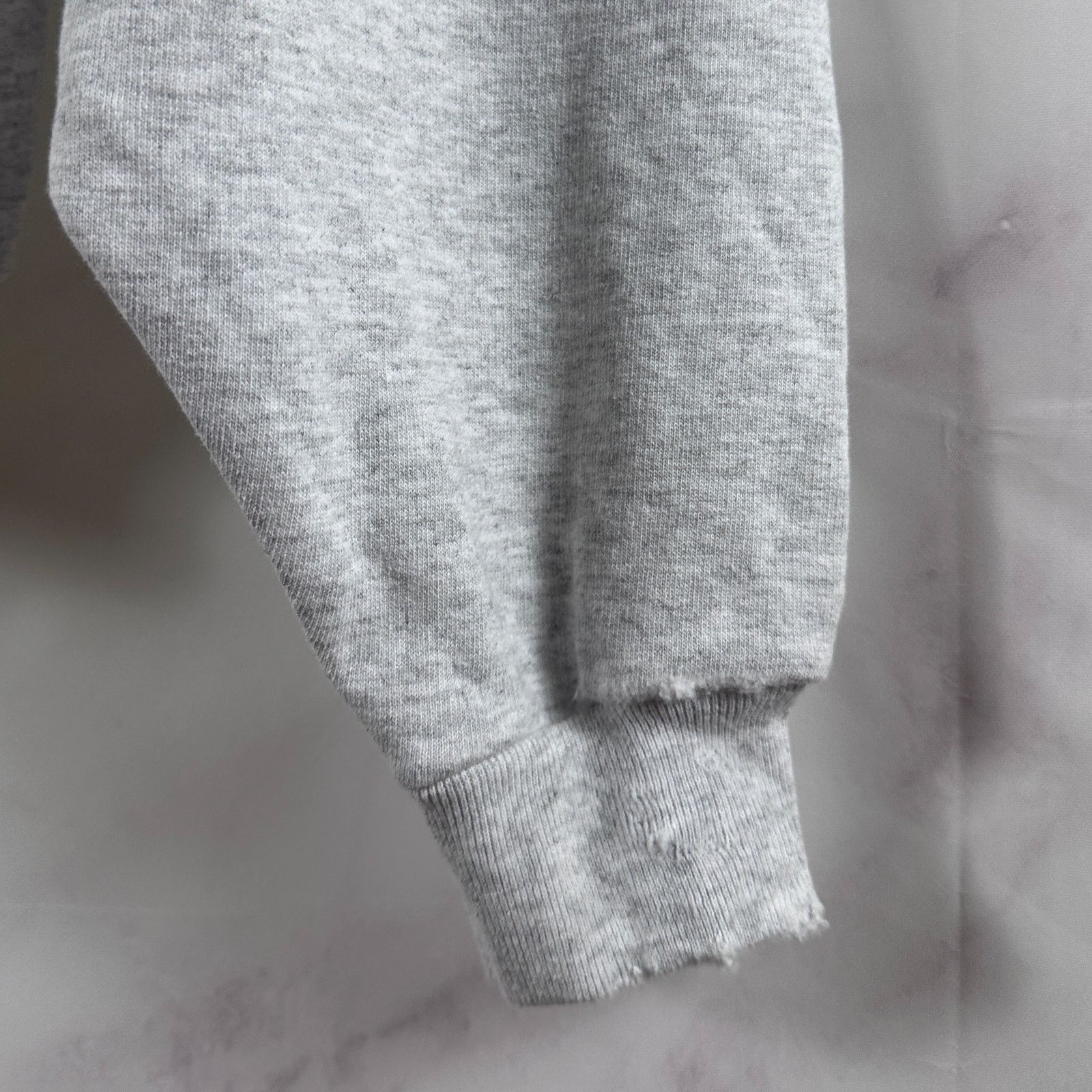 Gosha Rubchinskiy × Yeezy 'Black Dogs' Grey Distressed Hoodie Size US S / EU 44-46 / 1 - 12 Thumbnail