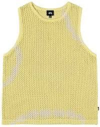 Stussy Mesh Tank Top | Grailed