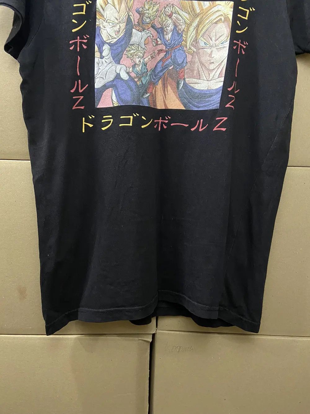 Anime RARE VINTAGE DRAGON BALL Z TEE T SHIRT ANIMA GOKU Y2K CARTOO Size US M / EU 48-50 / 2 - 10 Thumbnail