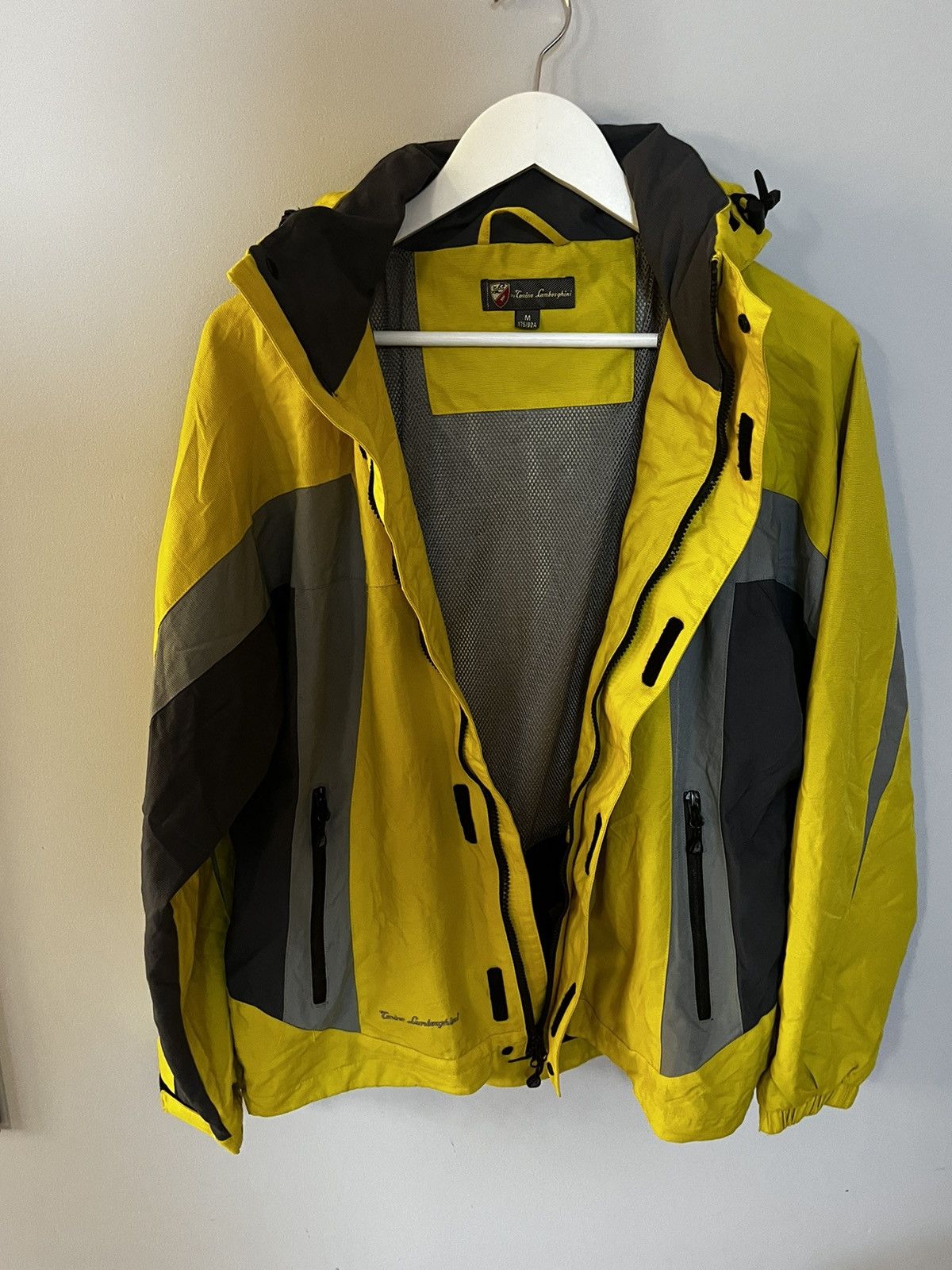 Designer × Tonino Lamborghini Yellow raincoat gorpcore tonino Lamborghini Size US M / EU 48-50 / 2 - 17 Thumbnail