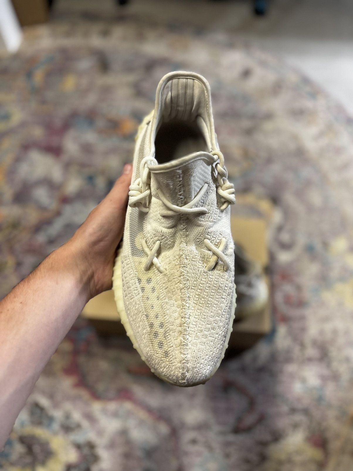 Yeezy Yeezy 350 Bone Size US 11.5 / EU 44-45 - 3 Thumbnail