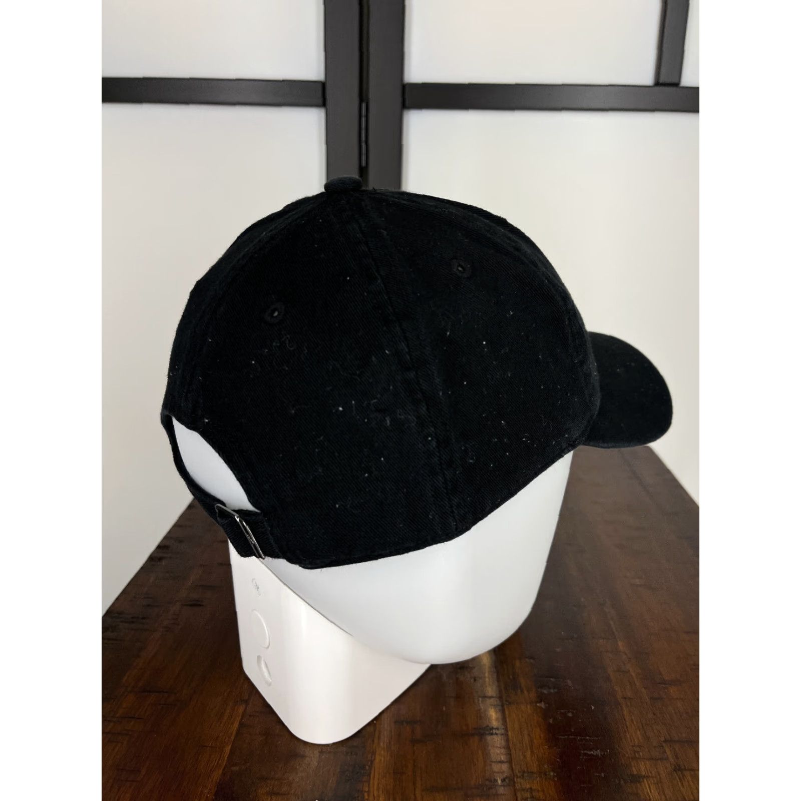 Adidas Adidas Hat Cap Strap Back Adult One Size Black Logo 100% Cotton Aeroready Twill Size ONE SIZE - 7 Thumbnail