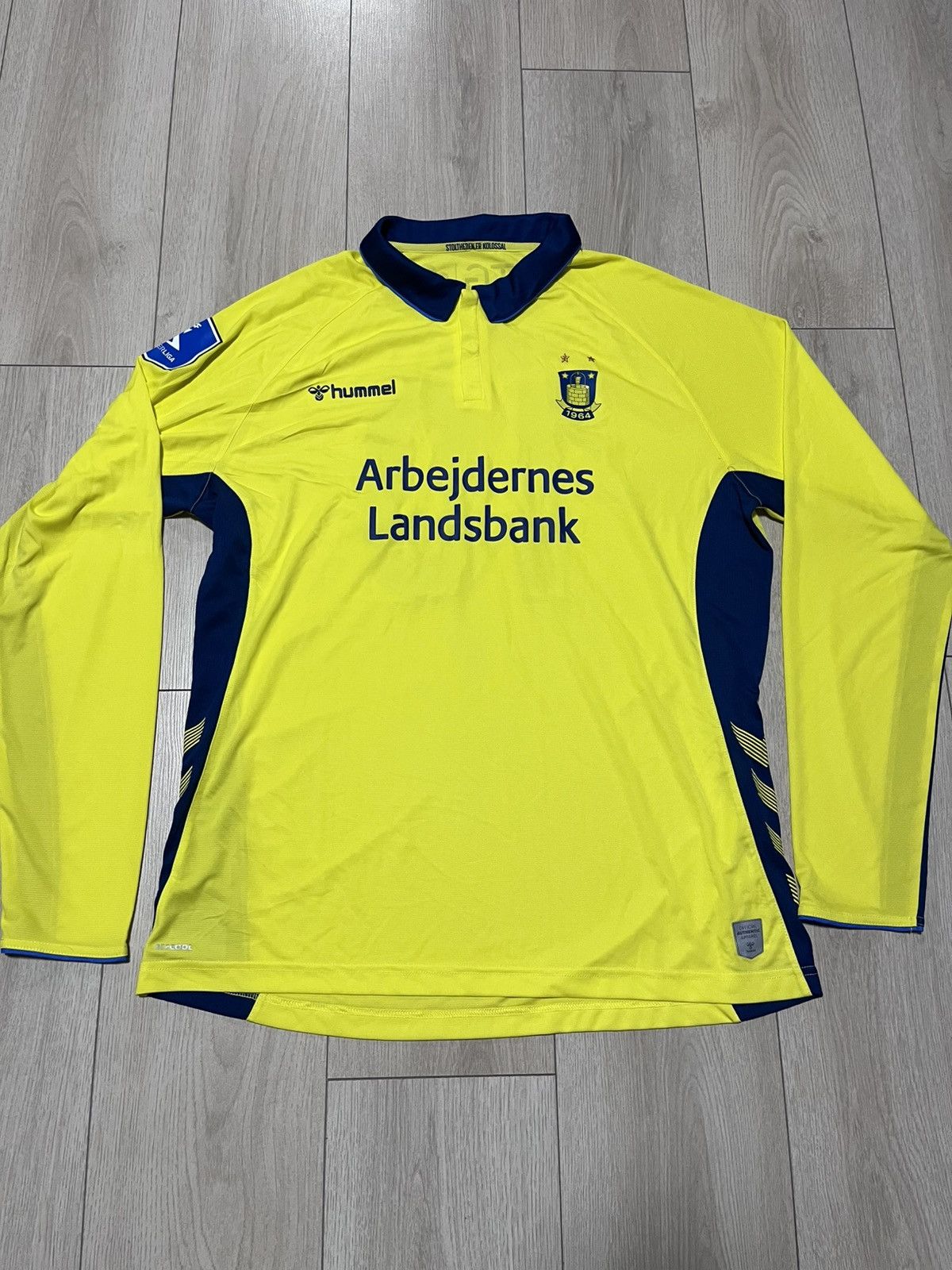 Hummel BRONDBY IF DENMARK 2019/2020 HOME FOOTBALL Sz XXL WILBOTT#10 Size US XXL / EU 58 / 5 - 1 Thumbnail