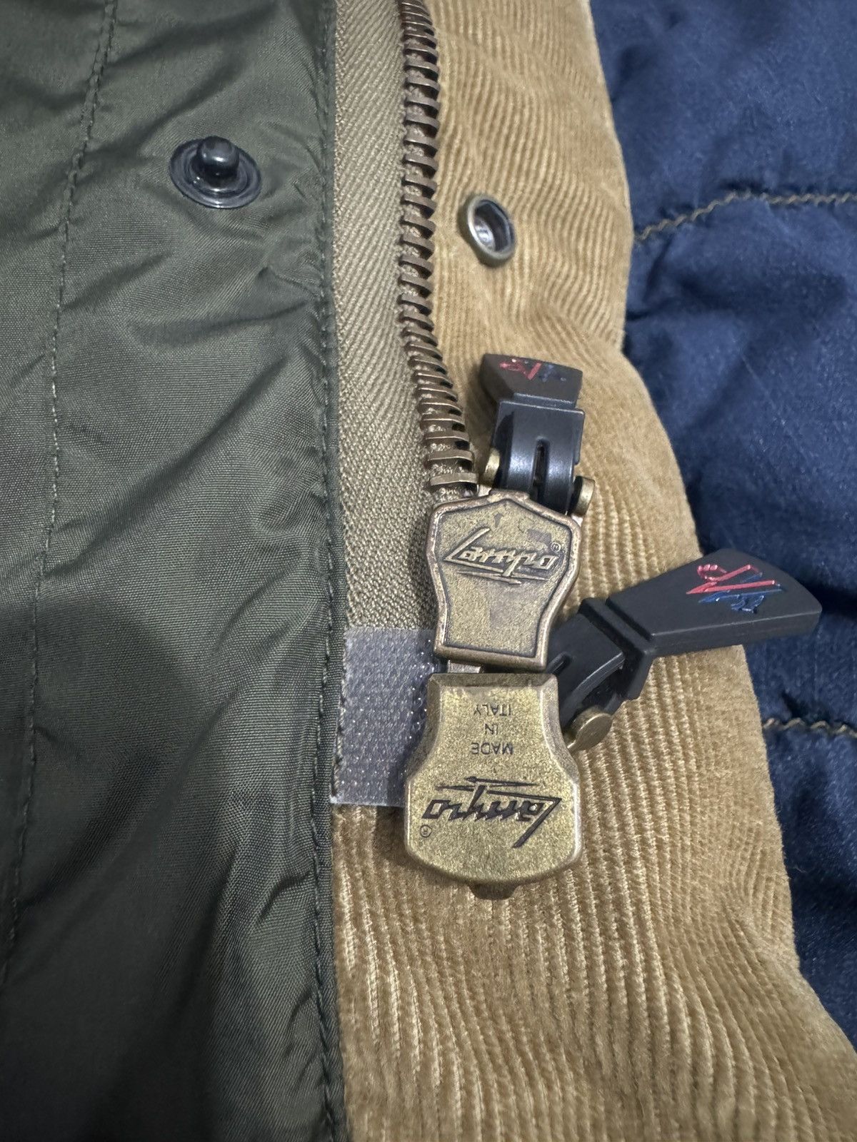Moncler × Moncler Grenoble Moncler Grenoble Apres-Ski Puffer Corduroy Jacket Denim Blue Size US S / EU 44-46 / 1 - 19 Thumbnail