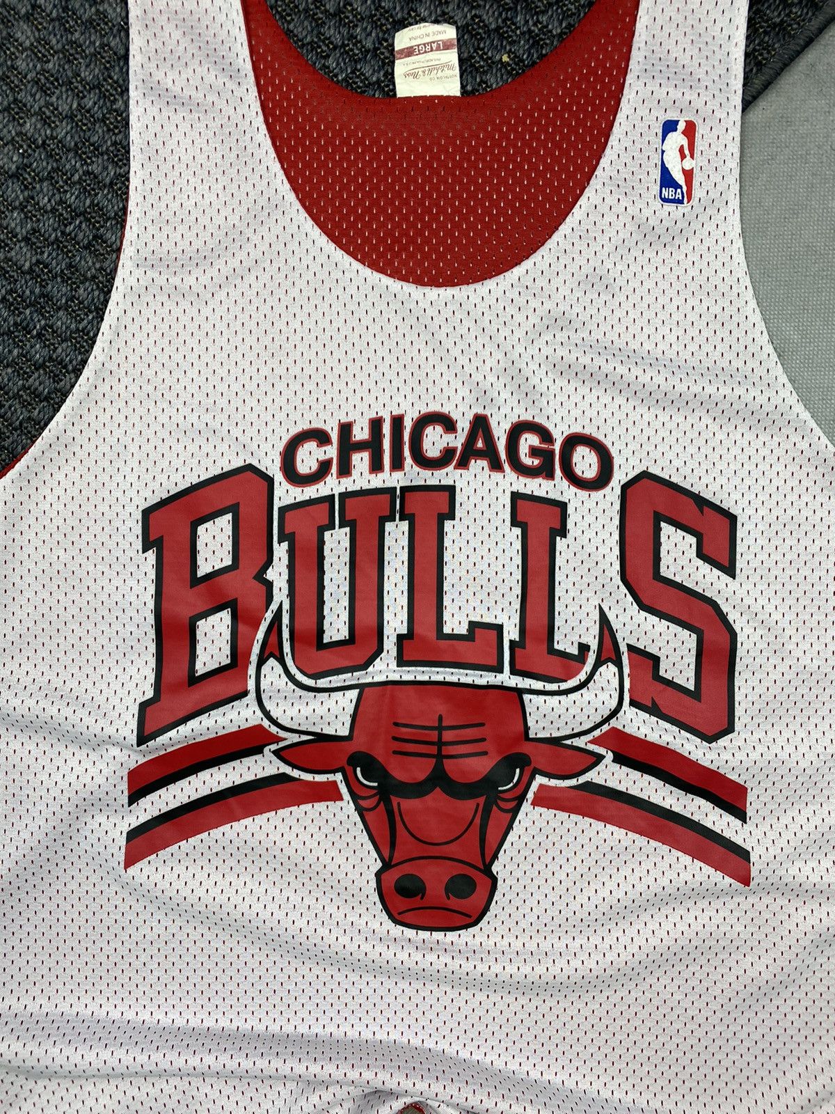Mitchell & Ness Chicago Bulls NBA Basketball Double-Sided Jersey Size US L / EU 52-54 / 3 - 9 Thumbnail