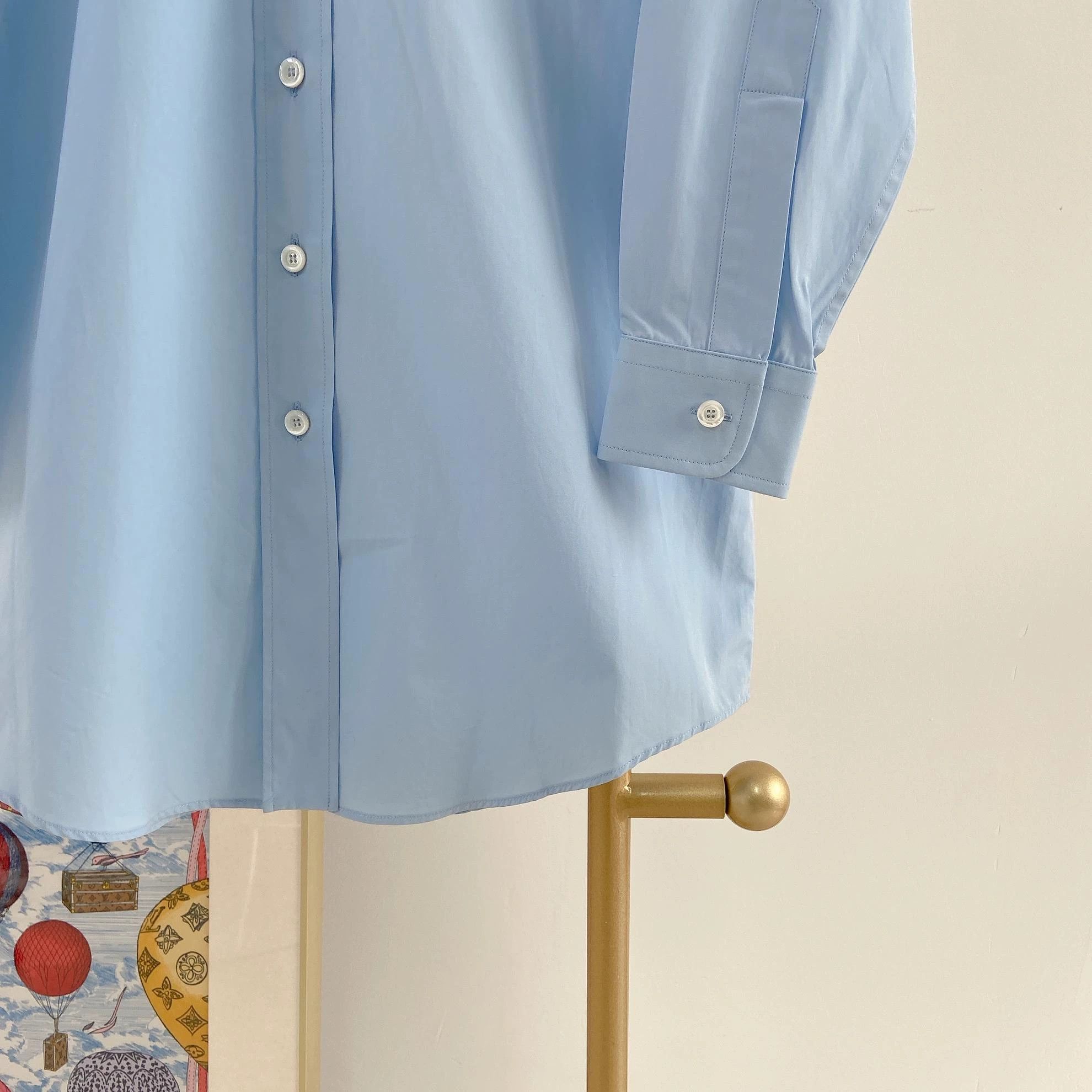 Gucci Gucci Cat Blue Shirt 38 with Tags Size XS / US 0-2 / IT 36-38 - 5 Thumbnail