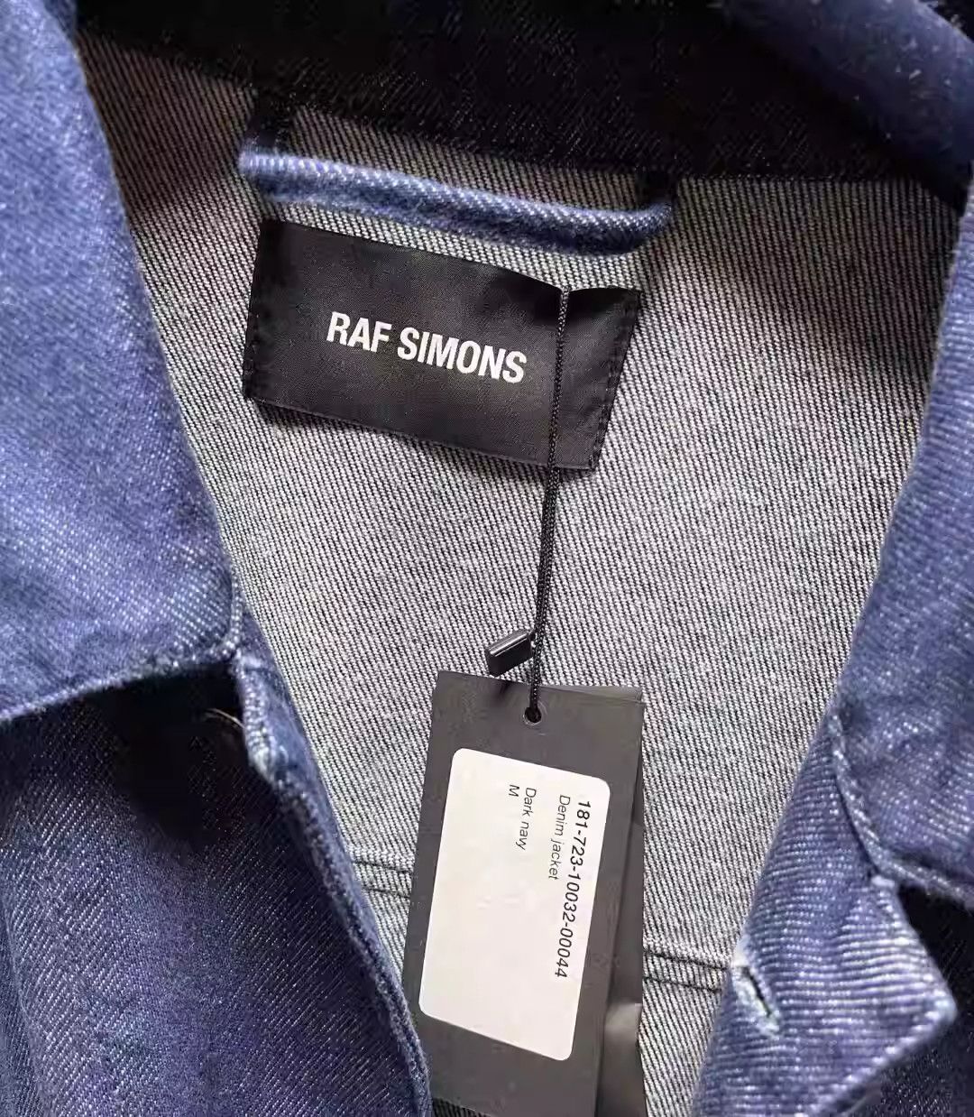 Raf simons 18ss new order big denim jacket