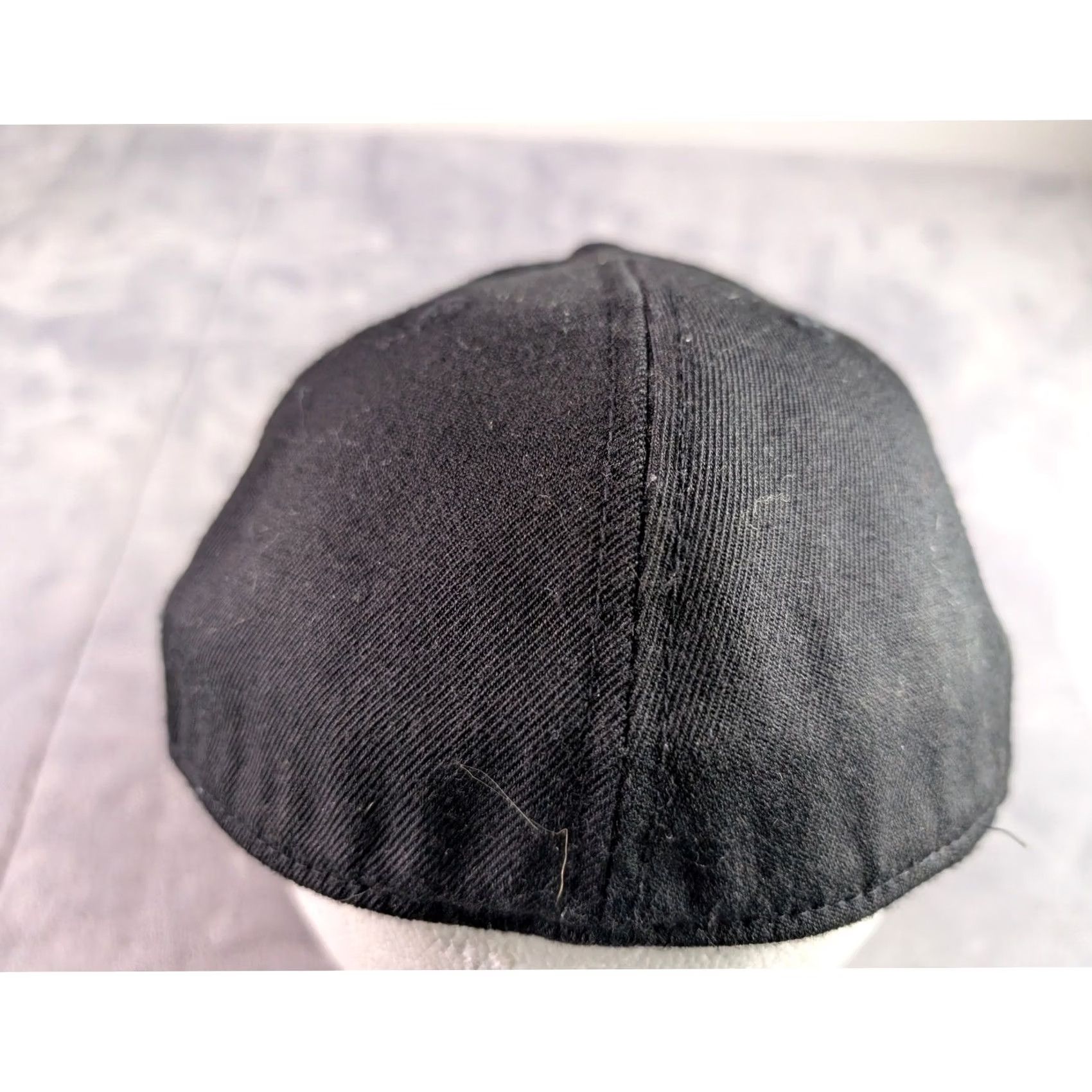 Vintage Lake Tahoe CA NV 210 Fitted Hat Black Embroidered Flat Brim Cap Size 7 1/4-7 5/8 Size ONE SIZE - 3 Thumbnail