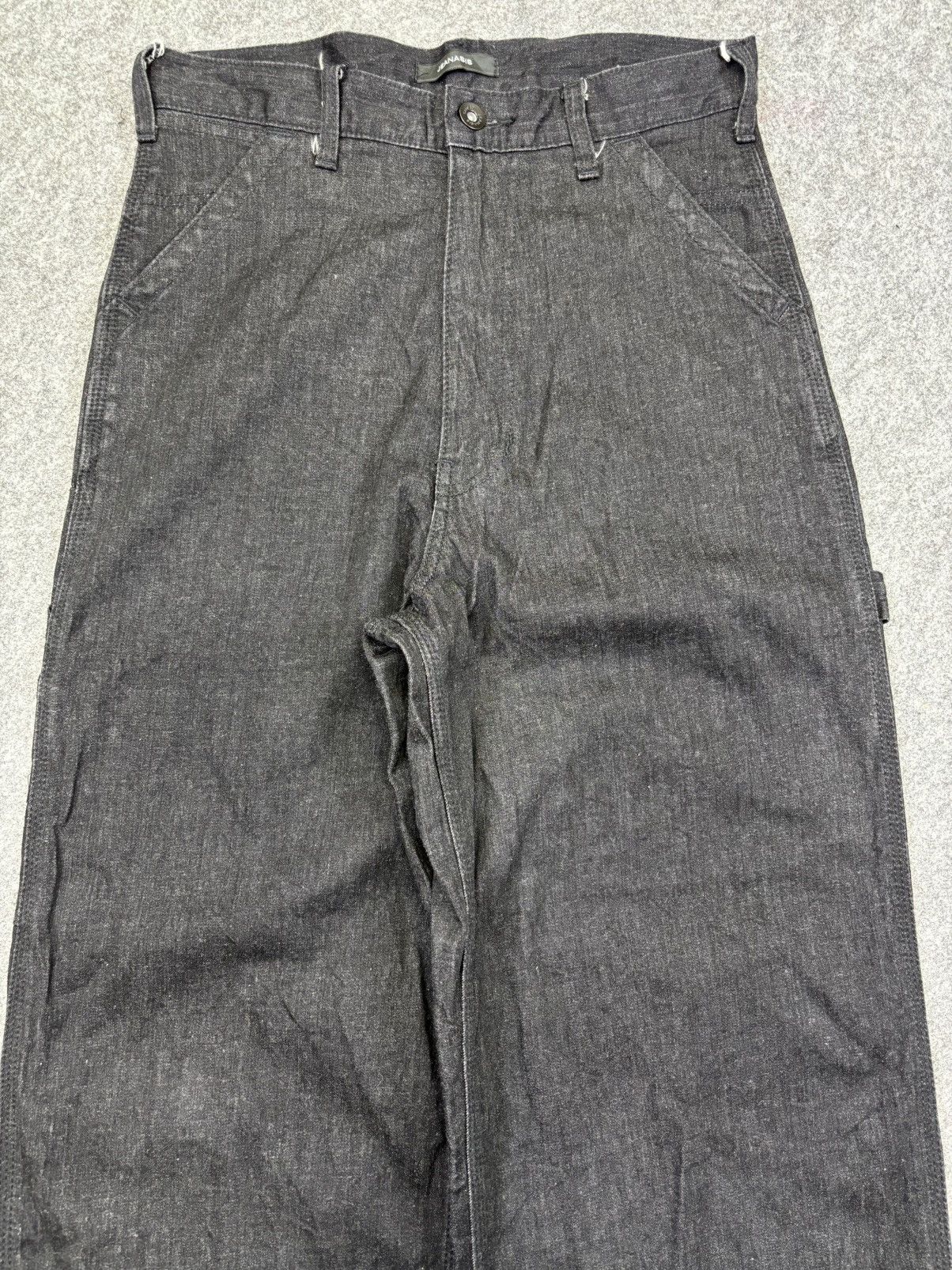 Japanese Brand Wide Baggy Jeanasis Carpenter Pant F853 Size US 28 / EU 44 - 3 Thumbnail