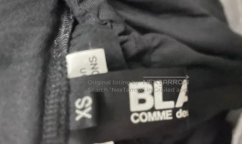 Comme des Garcons Comme Des Garcons size XS Woolen black half skirt with a b Size 24" / US 00 / IT 34 - 3 Thumbnail