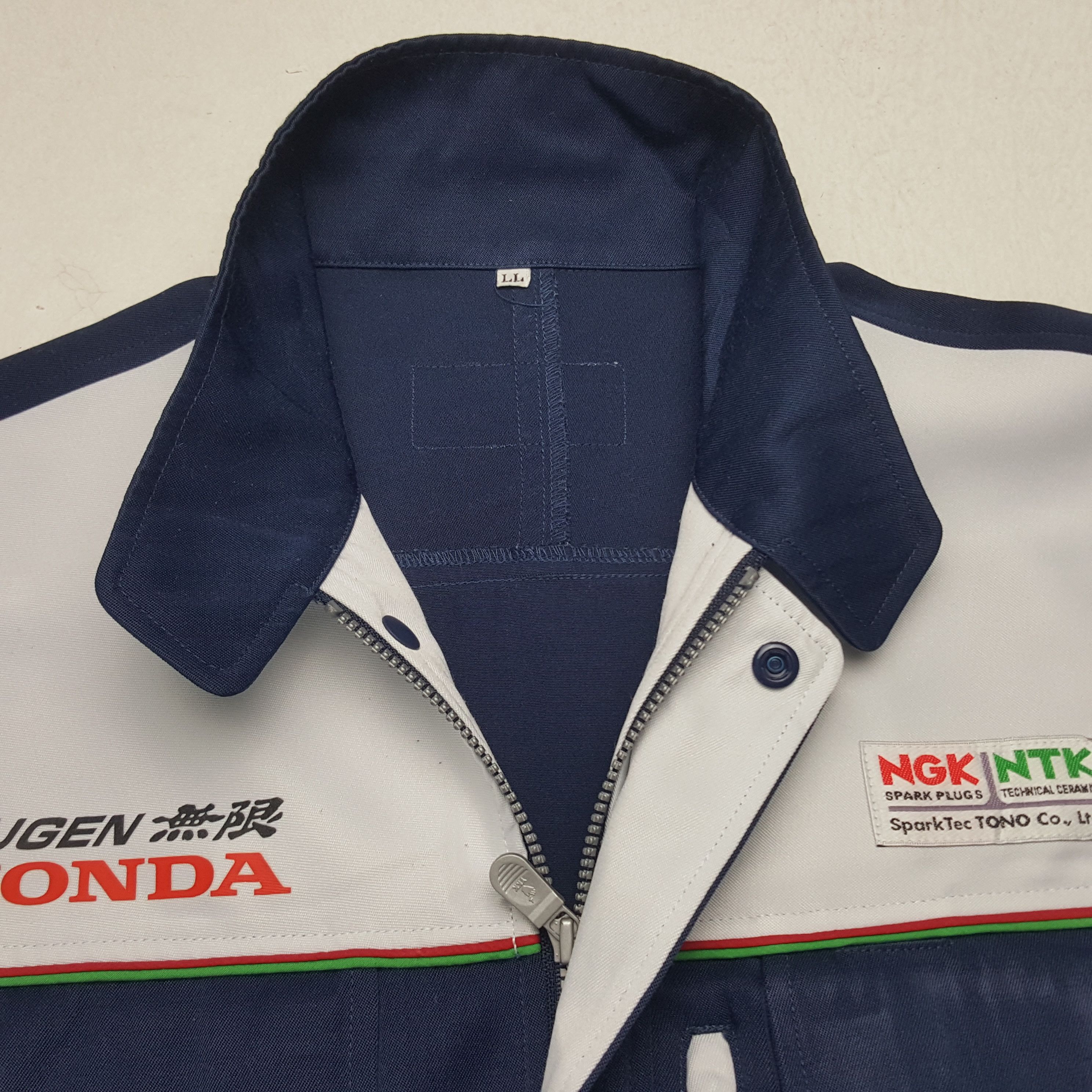 Honda × Japanese Brand × Vintage Vintage Mugen Honda Racing Custom Japan Uniform Jacket Size US XL / EU 56 / 4 - 5 Thumbnail