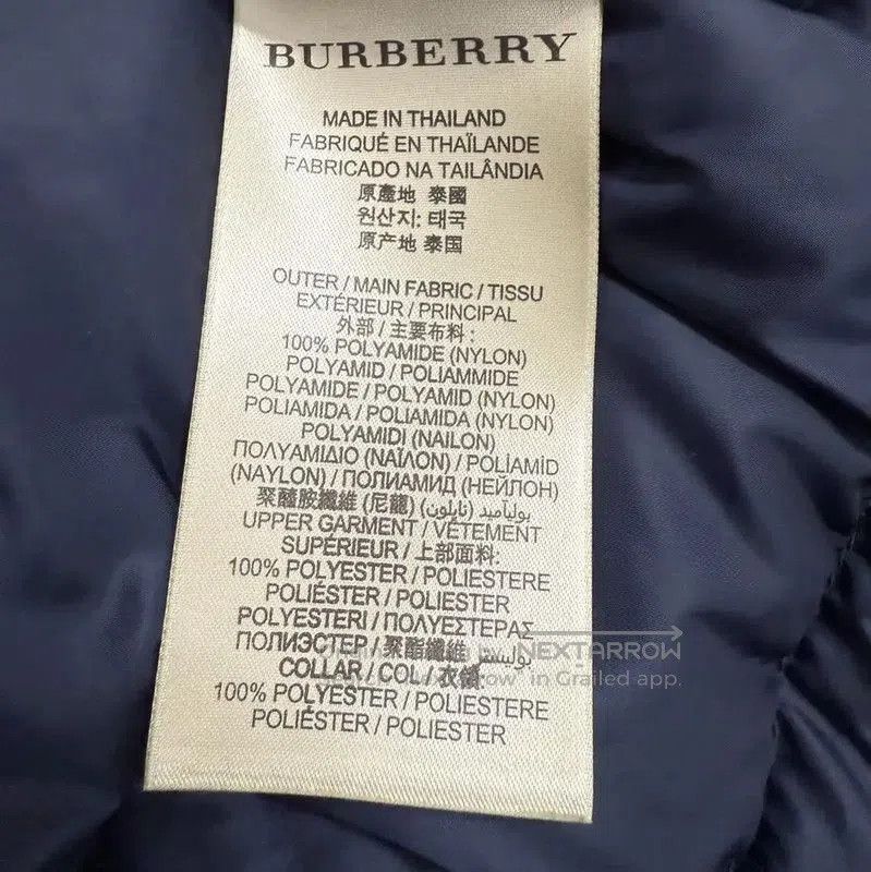Burberry Burberry Men's Blue Down Vest. Size US M / EU 48-50 / 2 - 4 Thumbnail