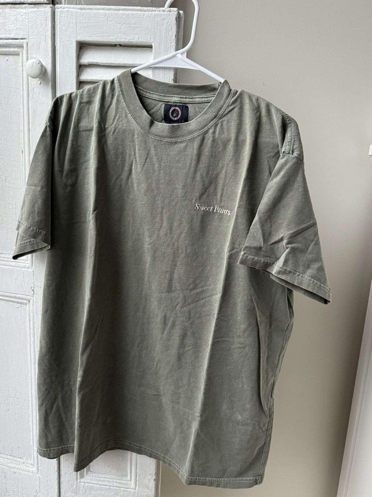 Vintage SWEETPANTS T-shirt Green with logo Size US M / EU 48-50 / 2 - 1 Thumbnail