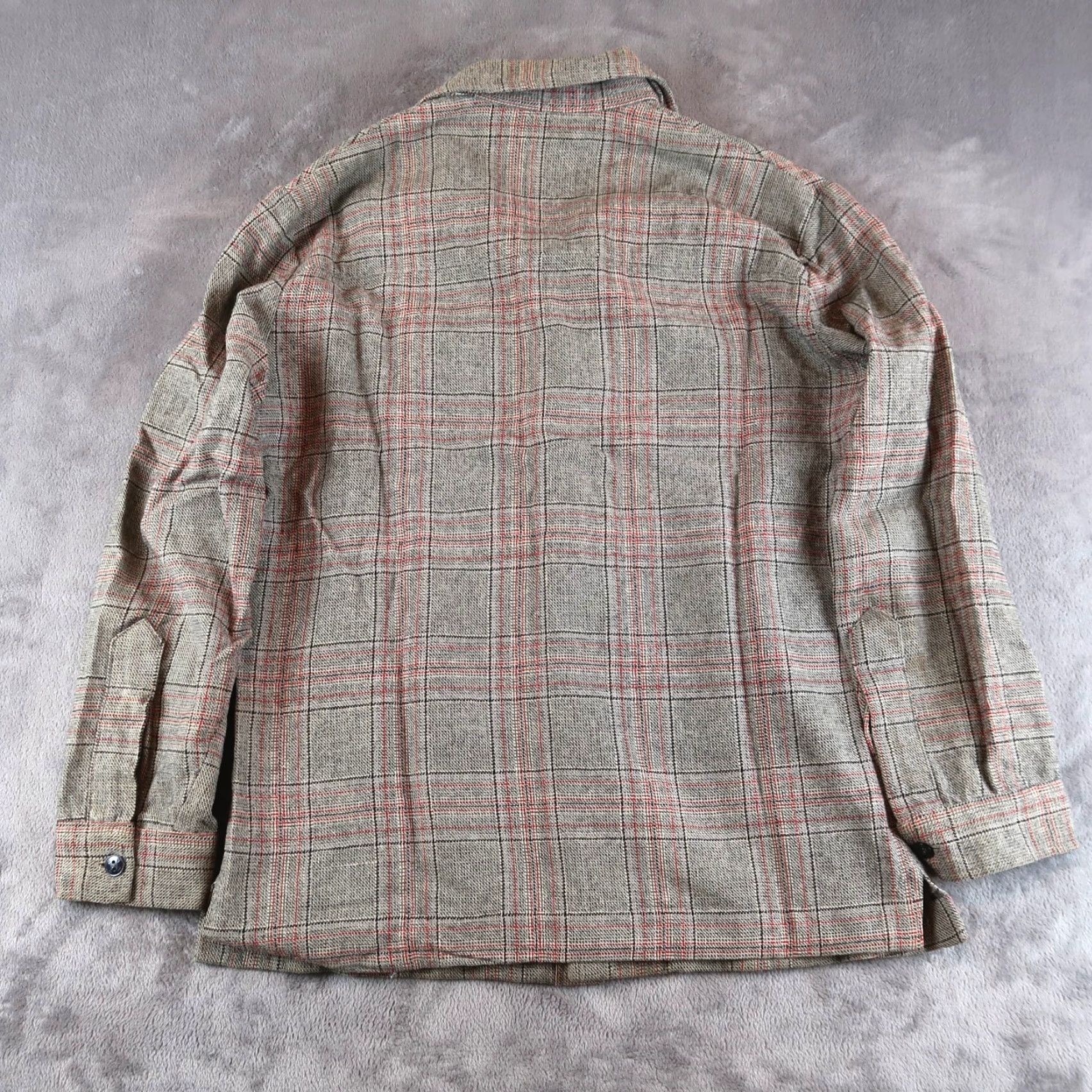 Pendleton VTG Pendleton Shirt Jacket Mackinaw Plaid Wool 60s M Men Multicolor 1960s Hunting Classic Size US M / EU 48-50 / 2 - 2 Thumbnail