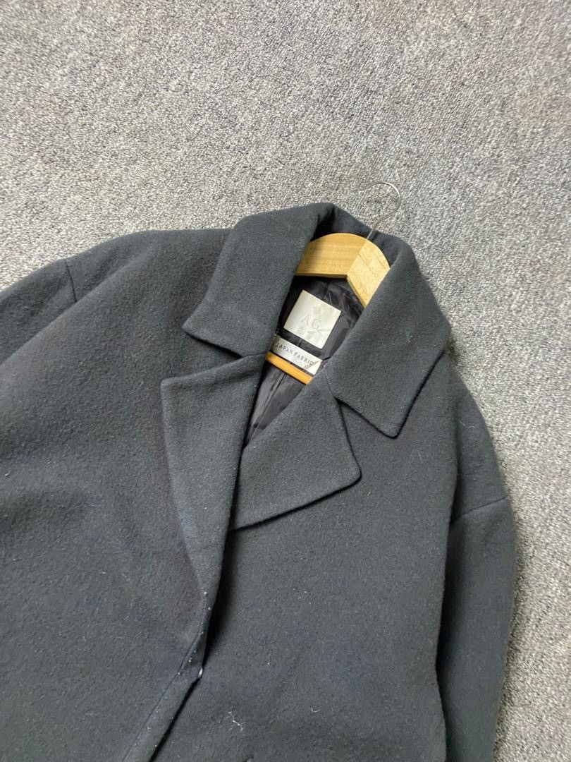 Japanese Brand AG by Aquagirl Brand Wool Chester Coat (180) Size S / US 4 / IT 40 - 9 Thumbnail
