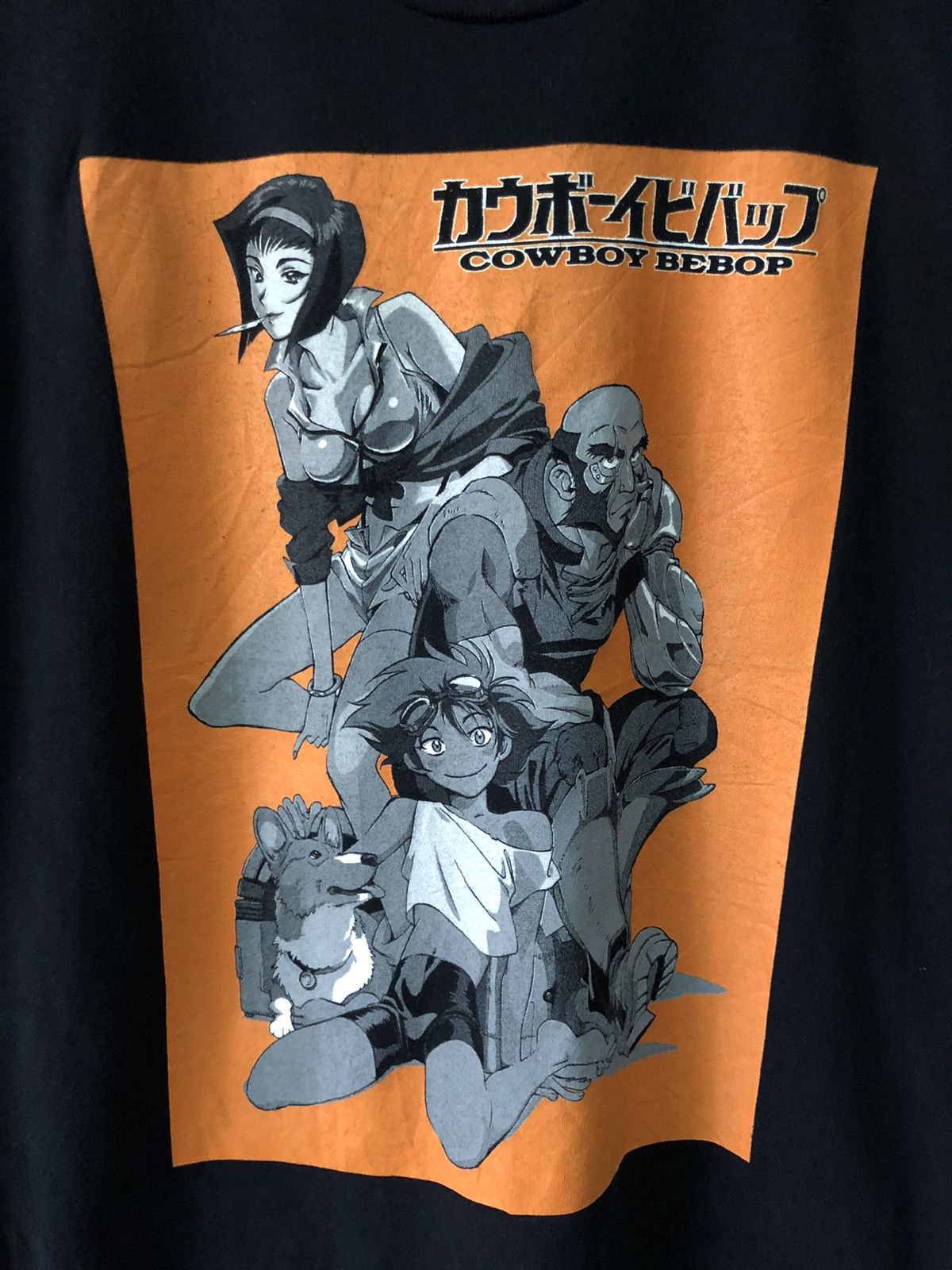 Cartoon Network × Japanese Brand Cowboy Bebop Faye Valentine Jet Black Japanese Anime TShirt Size US M / EU 48-50 / 2 - 3 Thumbnail