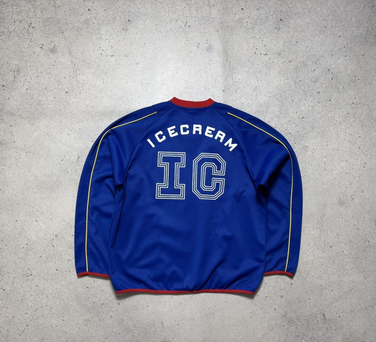 Icecream Icecream #24 New Long Sleeve Football Jersey Size M BBC Size US M / EU 48-50 / 2 - 11 Thumbnail