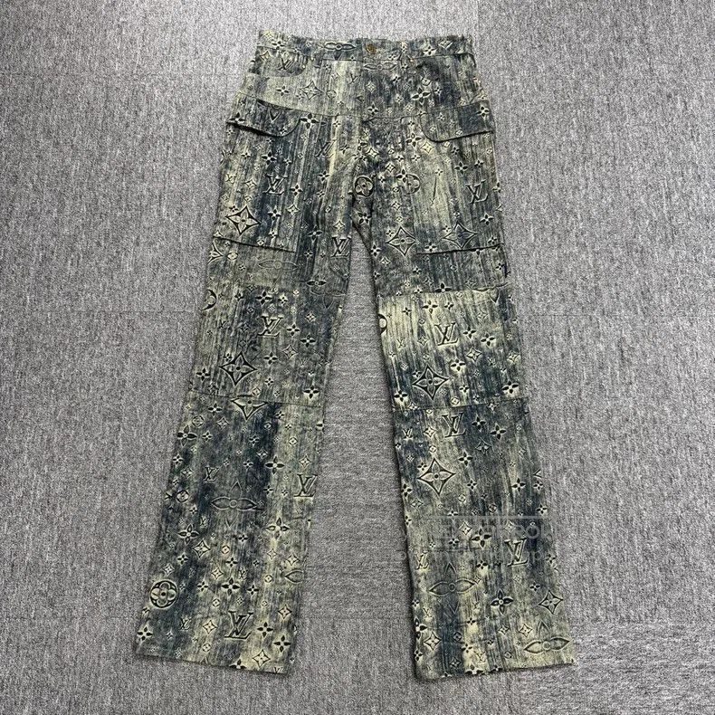 Louis Vuitton Louis Vuitton Monogram Tie-Dye Denim Jeans. Size US 30 / EU 46 - 1 Thumbnail
