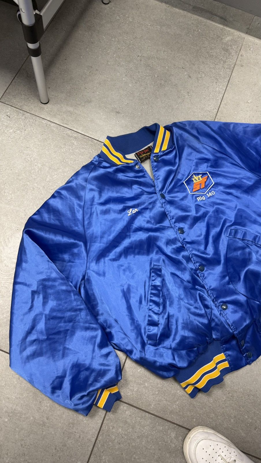 Vintage Vintage Pla Jac by Dunbrooke Network Bomber Jacket Size US XL / EU 56 / 4 - 3 Thumbnail