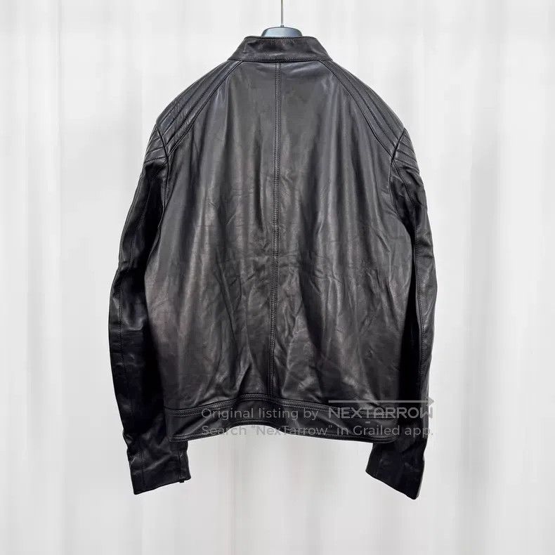 Fendi Fendi Black Lamb Leather Small Monster Biker Jacket Size US M / EU 48-50 / 2 - 2 Thumbnail