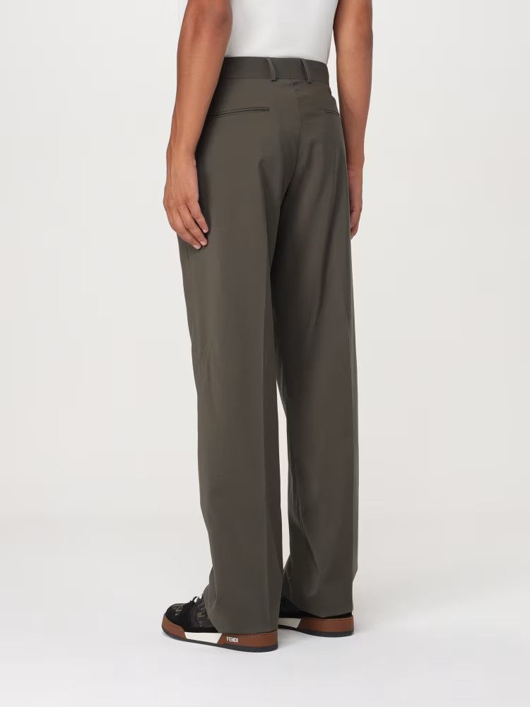 Fendi o1s1wg110226 Trouser in Green Size US 34 / EU 50 - 3 Thumbnail