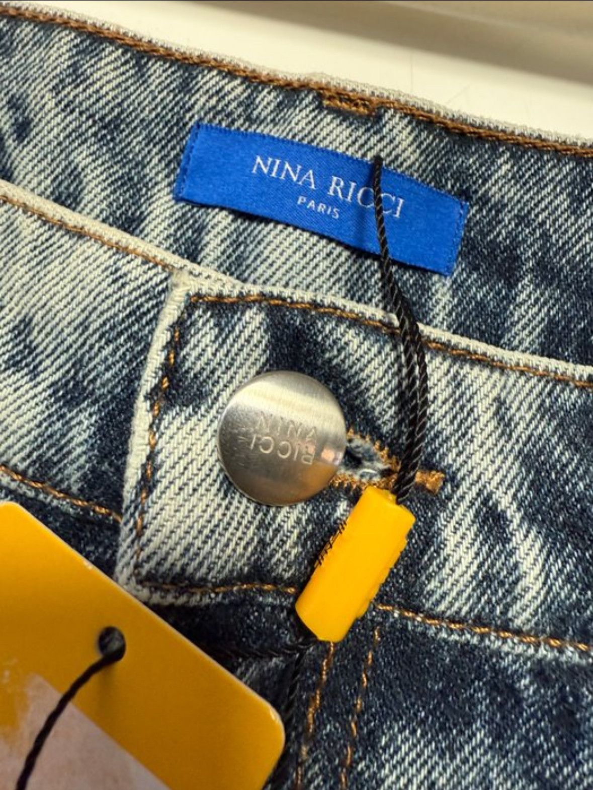 Nina Ricci Straight jeans Size 38" / US 16 / IT 52 - 4 Thumbnail
