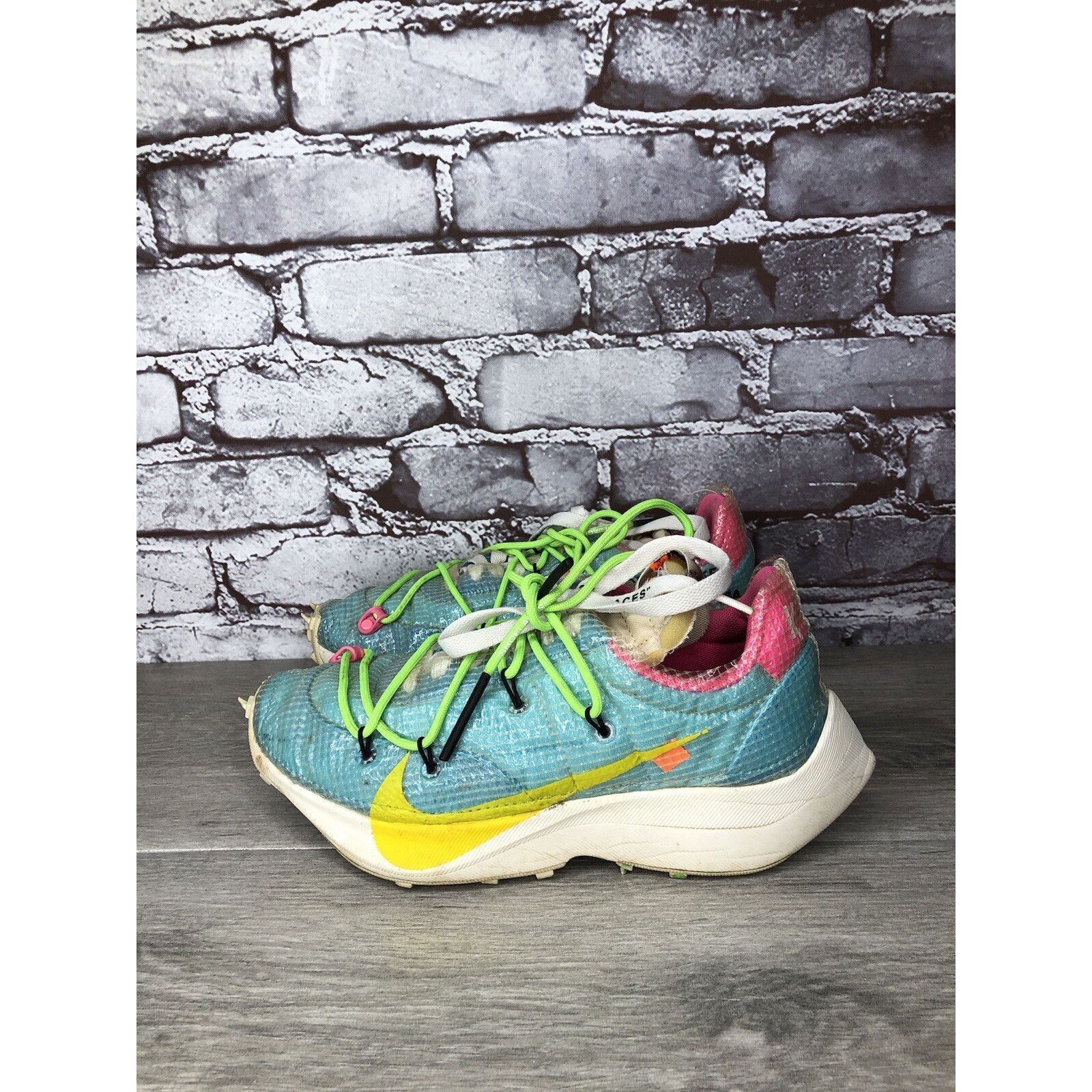 Nike Nike Off-White x Vapor Street Polarized Blue Lace Up Shoes W Size US 6.5 / IT 36.5 - 22 Thumbnail