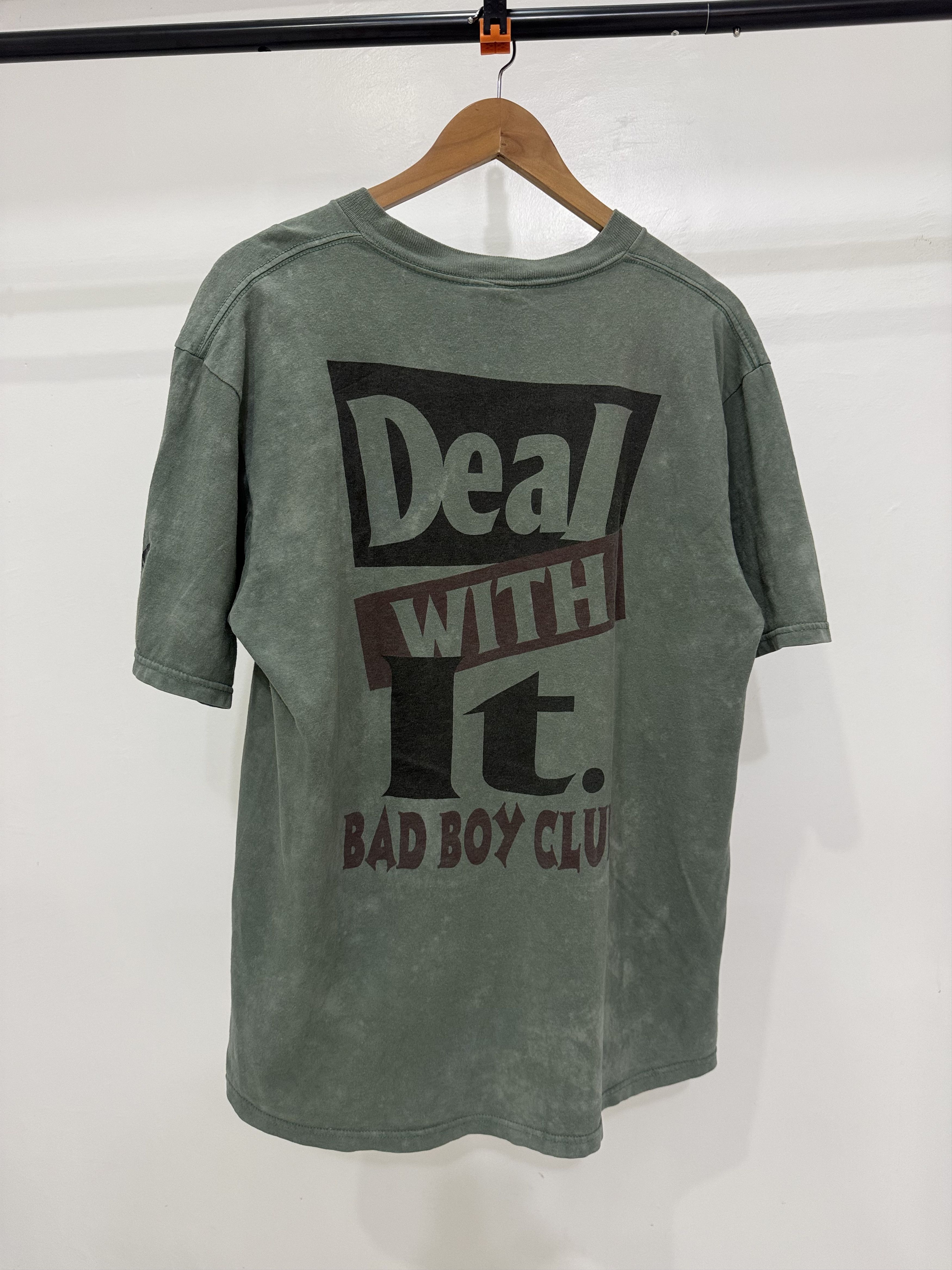 Vintage Bad Boy Club Vintage Thrashed Faded Shirt WWE Size US L / EU 52-54 / 3 - 1 Thumbnail
