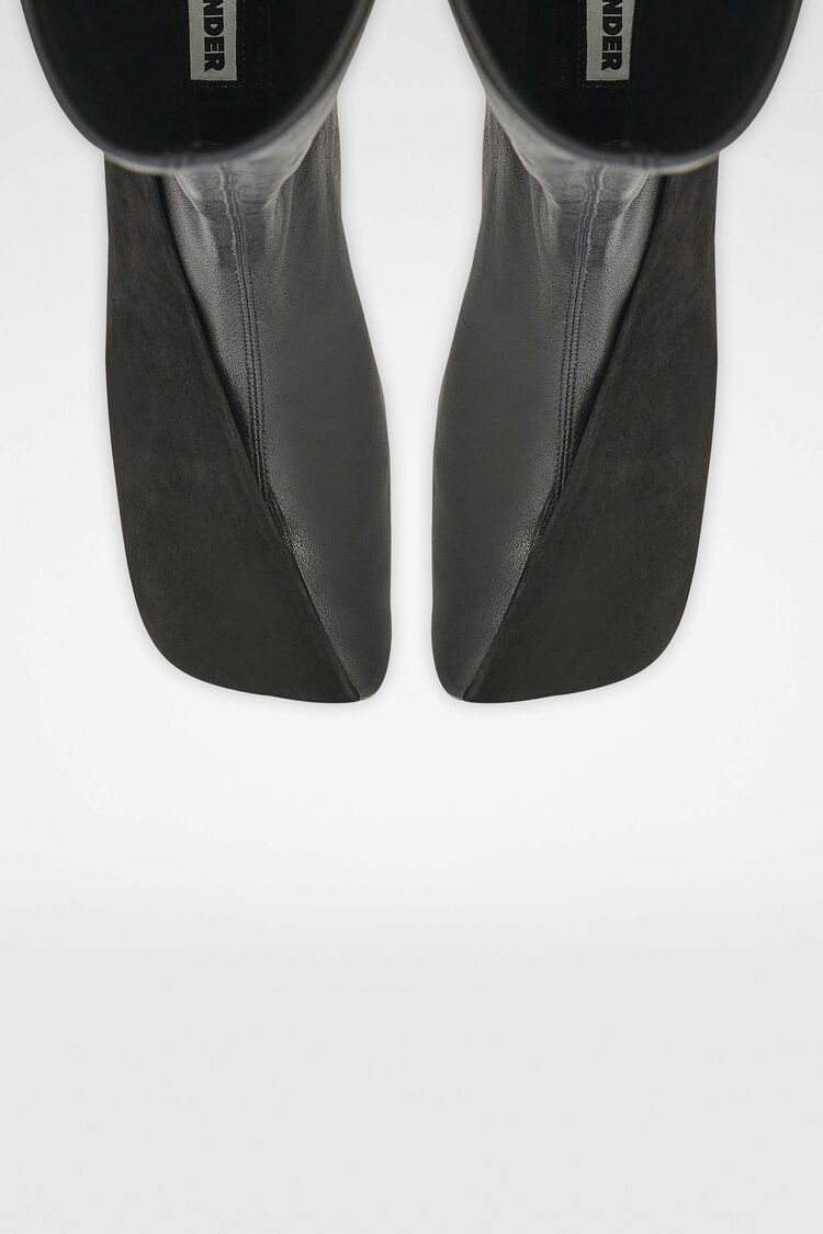 Jil Sander o1w1db10825 Knee Boots in Black Size US 8 / IT 38 - 5 Thumbnail