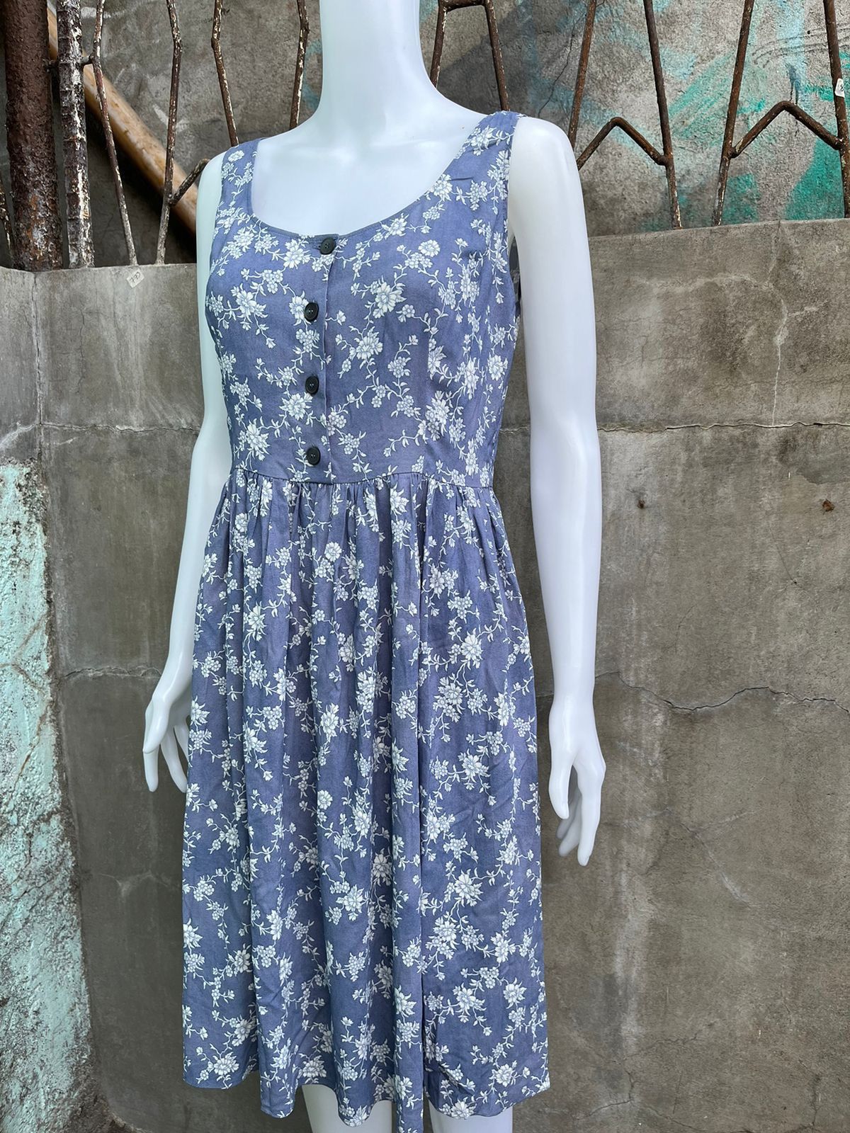 Prada Floral Maxi Dress Size M / US 6-8 / IT 42-44 - 4 Thumbnail