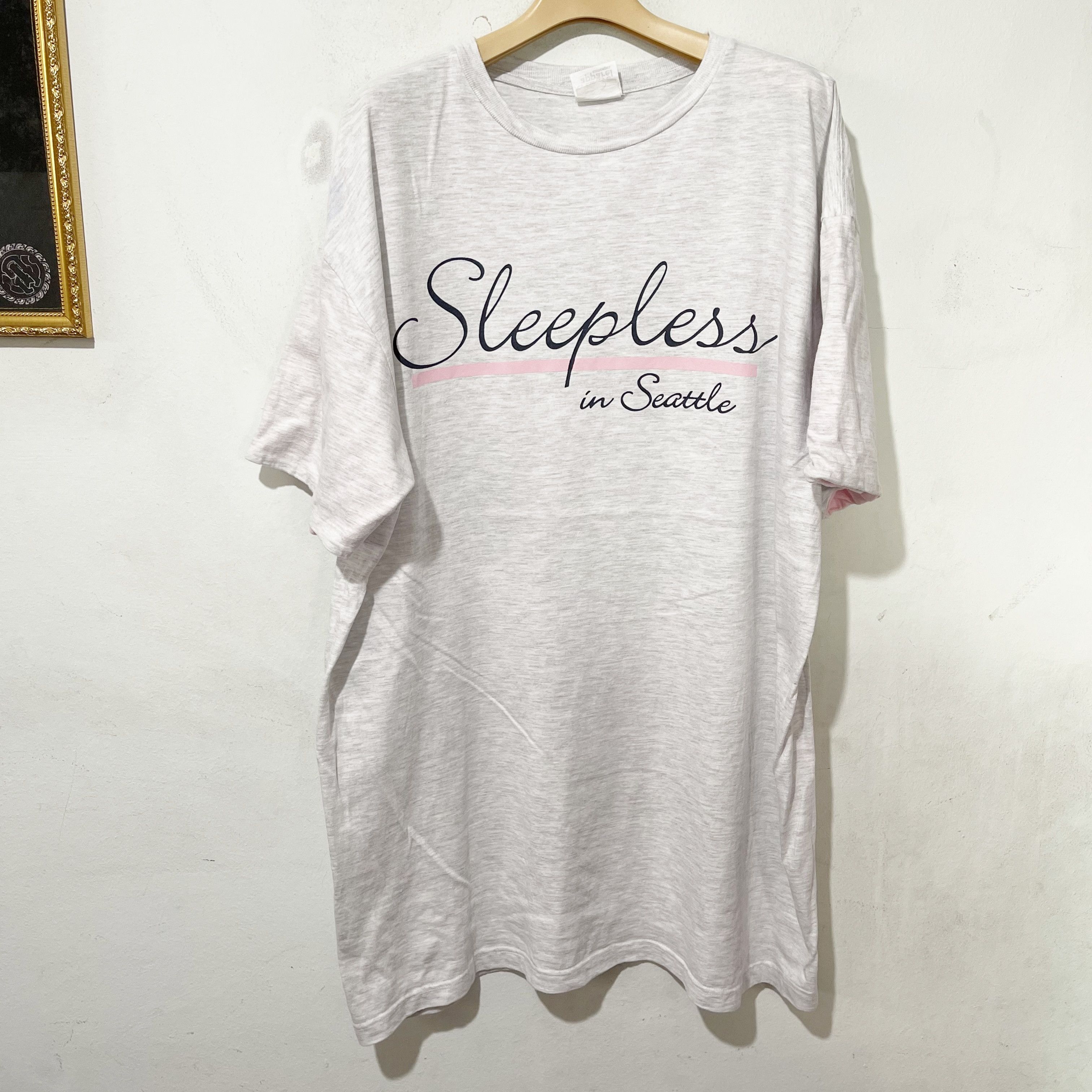 Vintage Vintage 90s Sleepless in Seattle T-Shirt Size US XL / EU 56 / 4 - 1 Thumbnail