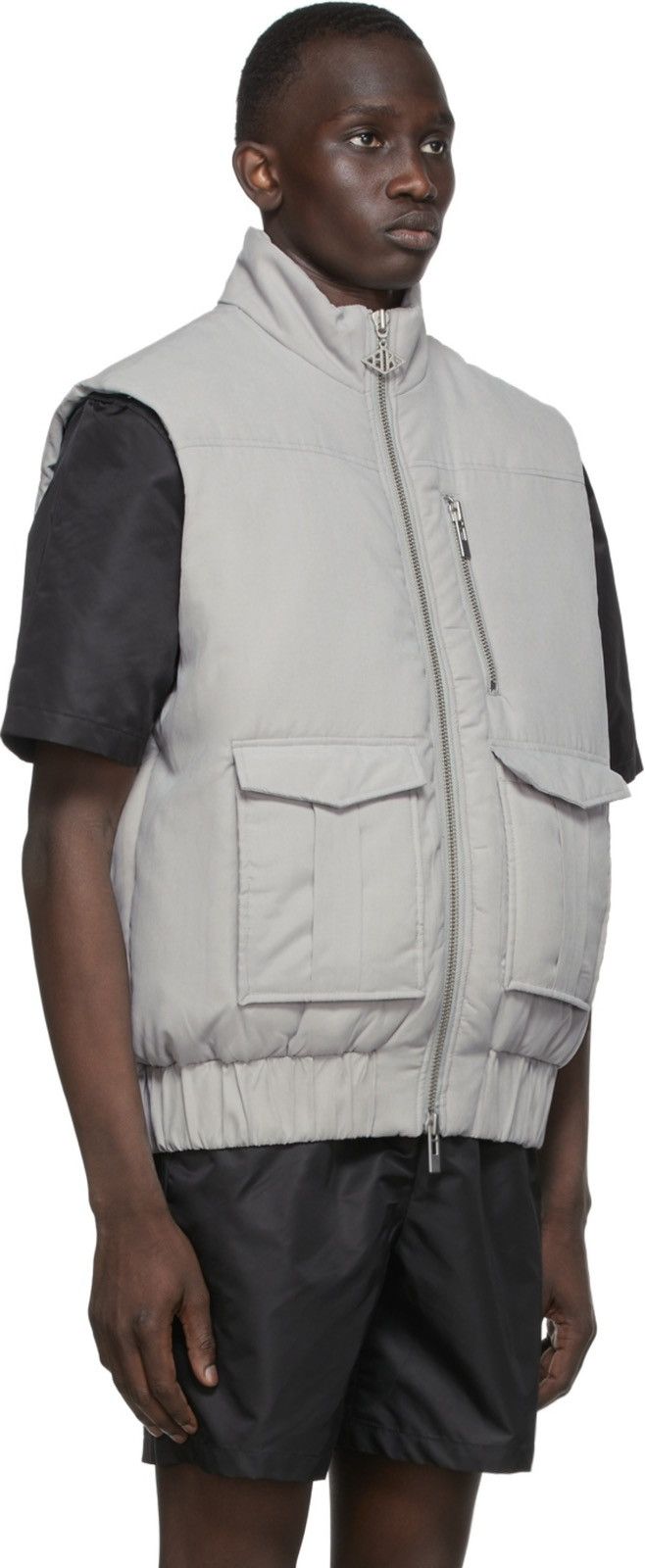 Han Kjobenhavn !DS! FW22 Han Kjobenhavn Grey Padded Vest Size US M / EU 48-50 / 2 - 4 Thumbnail