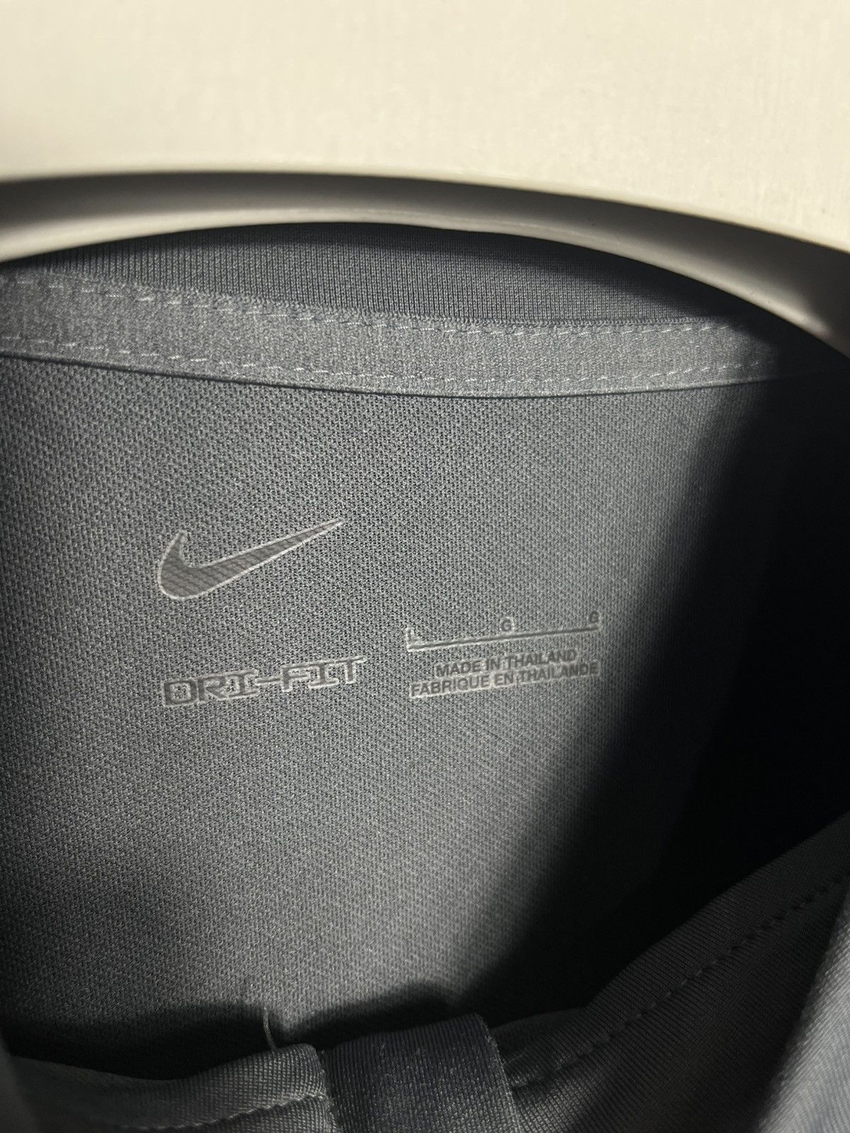 Nike Nike PSG Men’s Soccer Football Long sleeve Grey half 1/4 zip Size US L / EU 52-54 / 3 - 5 Thumbnail