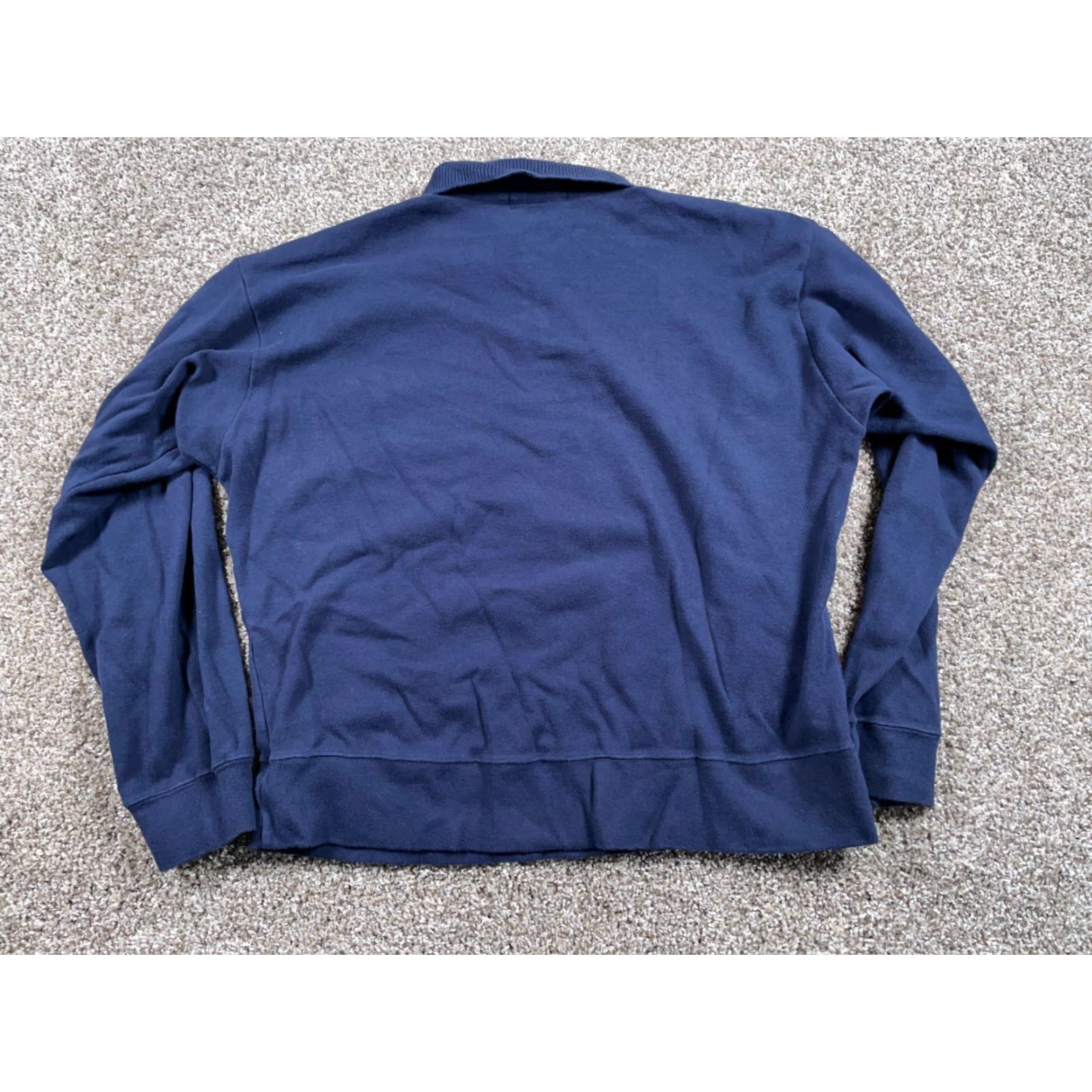 Vintage VINTAGE Polo Sport Sweatshirt Adult Large Dark Blue Embroidered USA 90s Mens Size US L / EU 52-54 / 3 - 3 Thumbnail