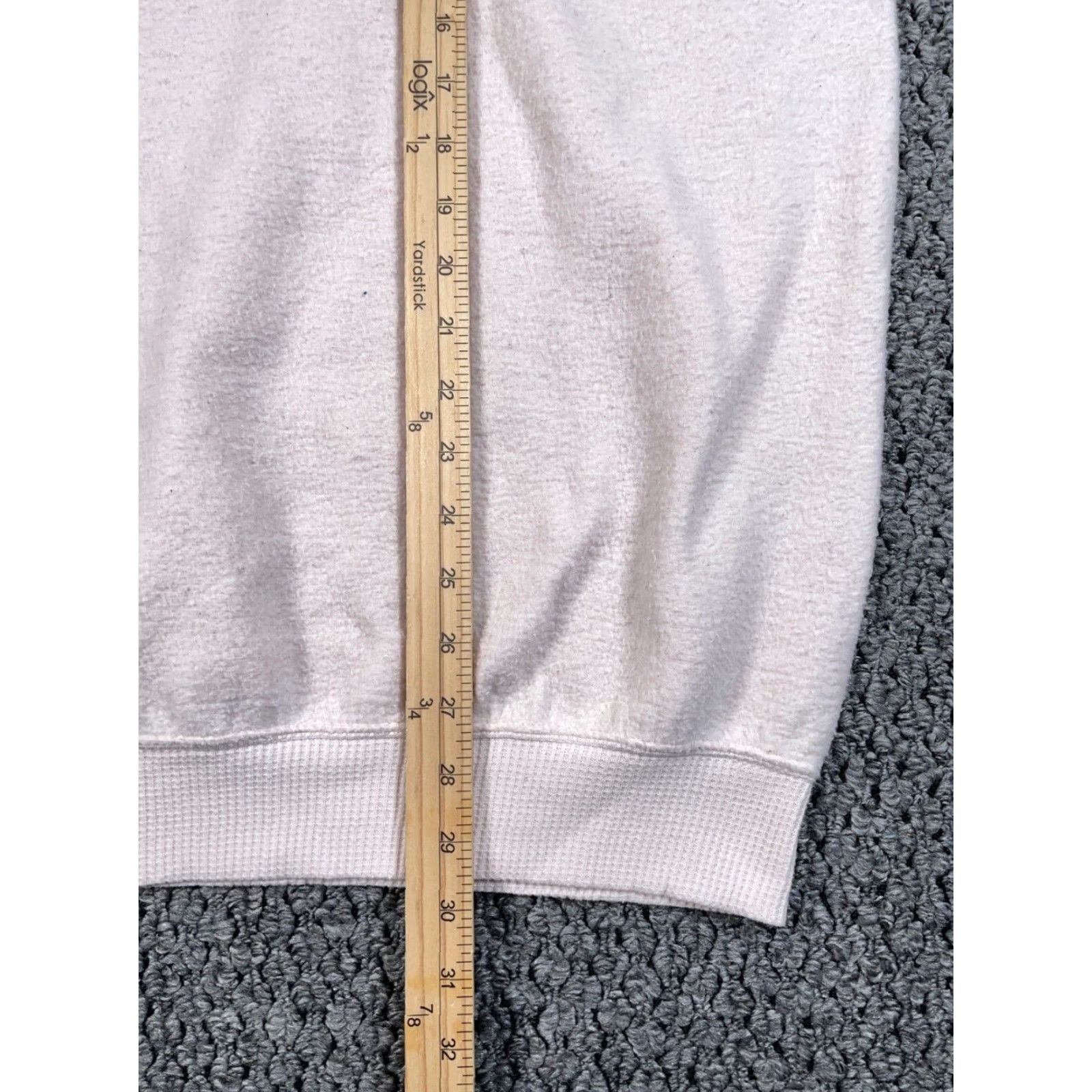 Express VTG Express Oversized Paris Fleece Sweatshirt Women's Medium XL Pink Embroidered Size M / US 6-8 / IT 42-44 - 7 Thumbnail