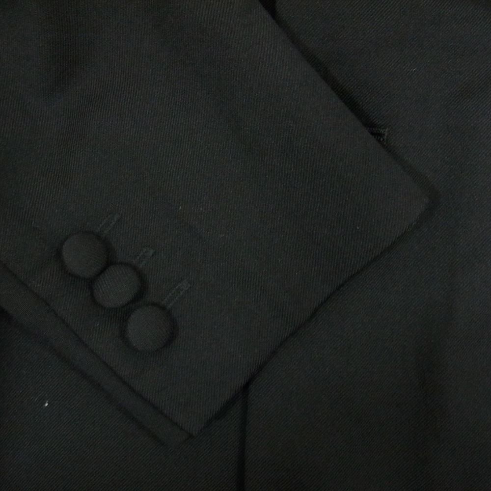 Comme des Garcons Homme Plus Jacket Wool Chesterfield Coat Doctor 3 Button Plain Black Size US S / EU 44-46 / 1 - 4 Thumbnail
