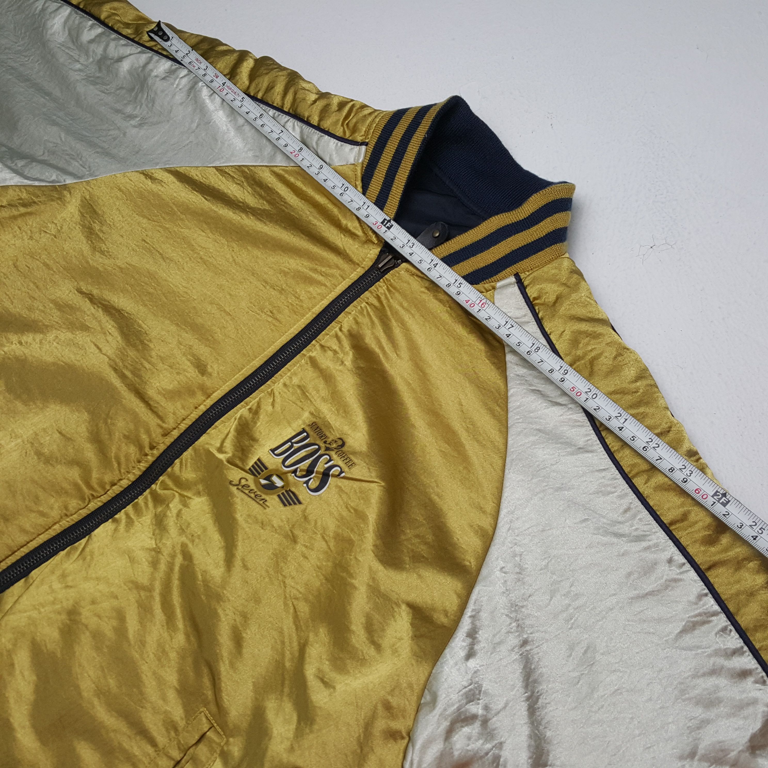 Vintage Vintage SUNTORY BOSS COFFE 7 Reversible Bombers Jacket Size US XL / EU 56 / 4 - 8 Thumbnail
