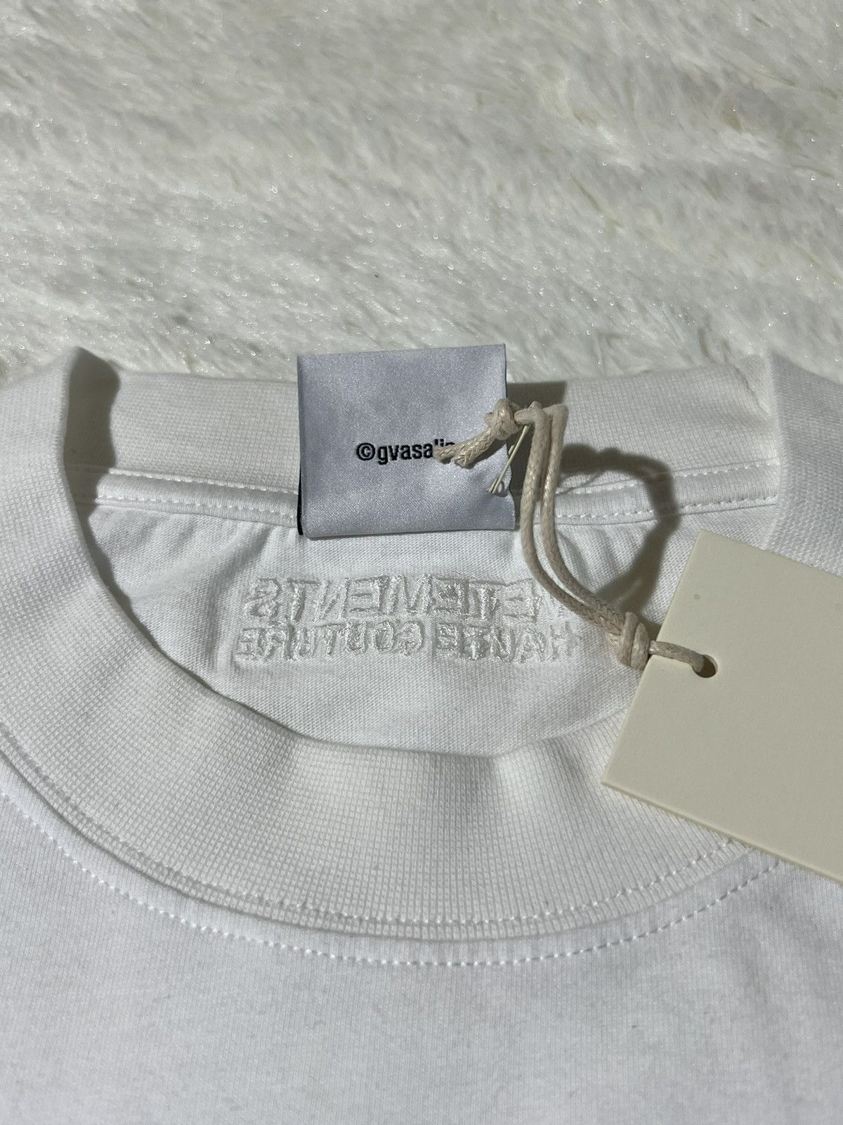 Vetements Vetements Haute Couture Logo White T Shirt Size US XS / EU 42 / 0 - 4 Thumbnail
