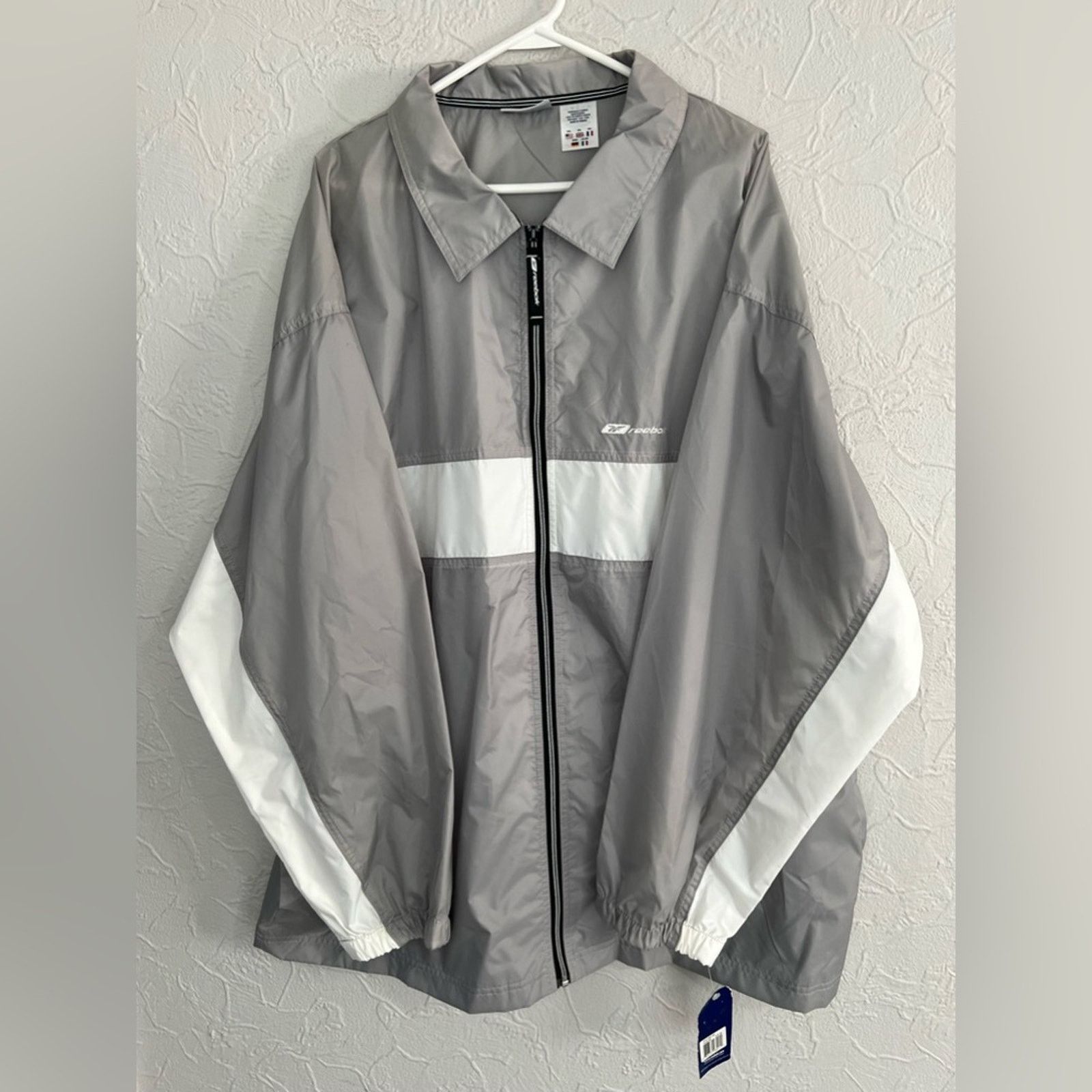 Reebok NWT Reebok Vintage Jacket LOT Men XXL Windbreaker Track Y2K Size US XXL / EU 58 / 5 - 5 Thumbnail