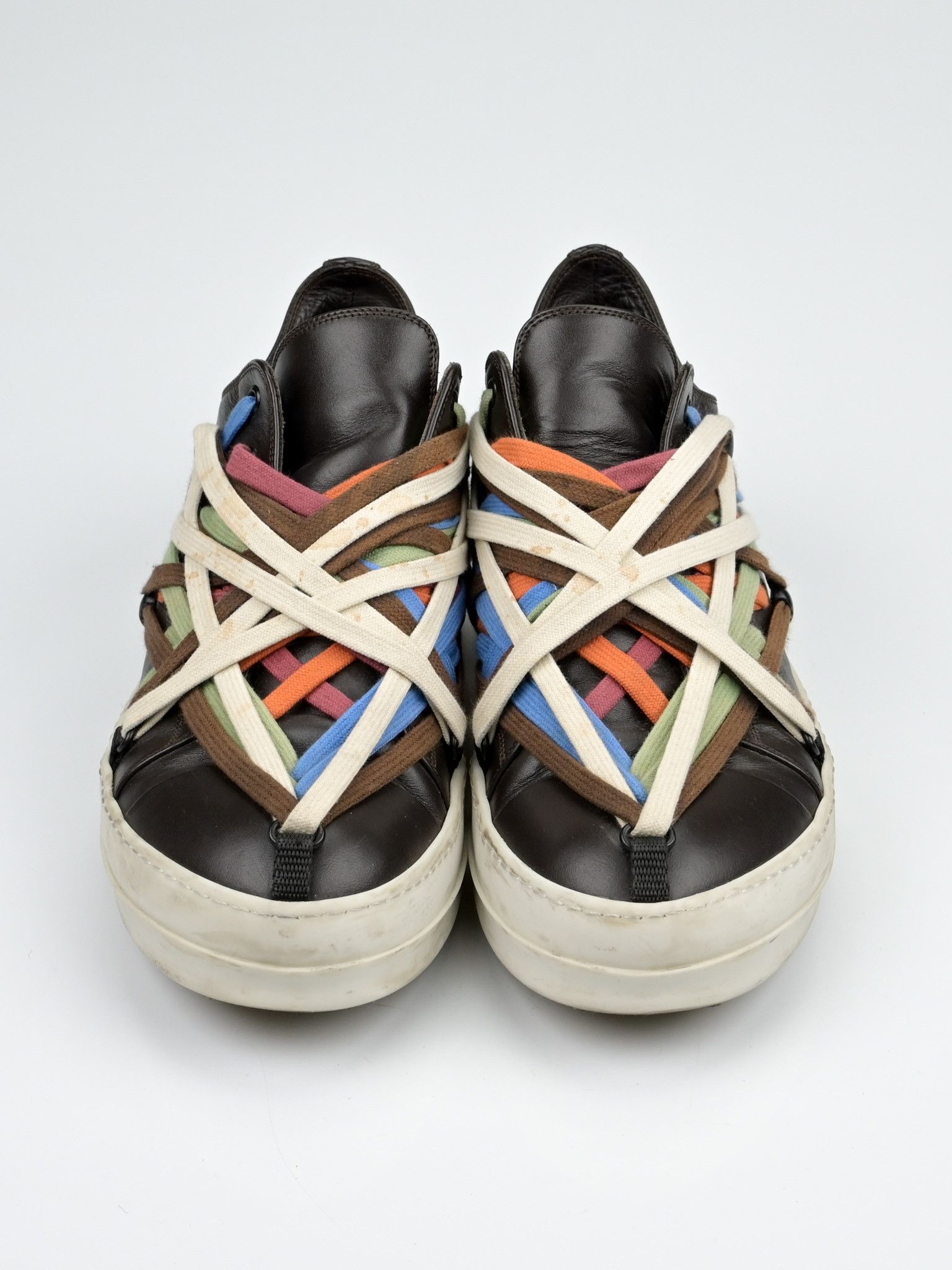 Rick Owens Multicolor Megalace Ramones Size US 9.5 / EU 42-43 - 2 Thumbnail