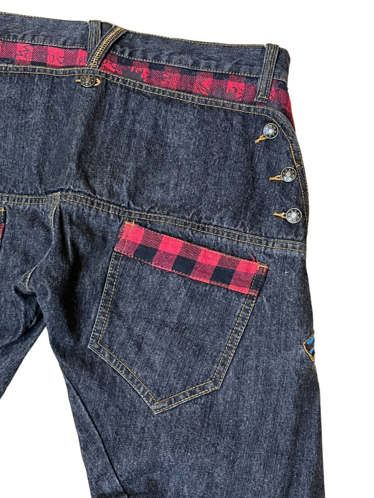 Le Grande Bleu (L.G.B.) SICK🔥JAPANESE BRAND SUGGESTION ACTIVE STREET JEANS Size US 32 / EU 48 - 7 Thumbnail