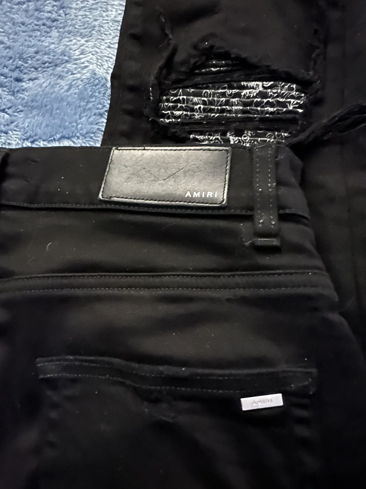 Amiri Amiri Mx1 Black Bandana Size US 29 - 4 Thumbnail