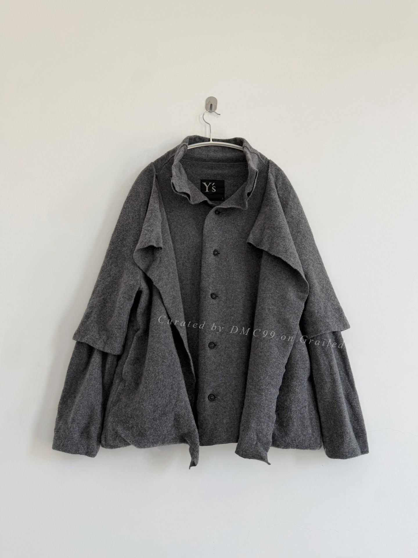 Yohji Yamamoto Yohji Yamamoto Y's Double Knit Top Size M / US 6-8 / IT 42-44 - 1 Thumbnail
