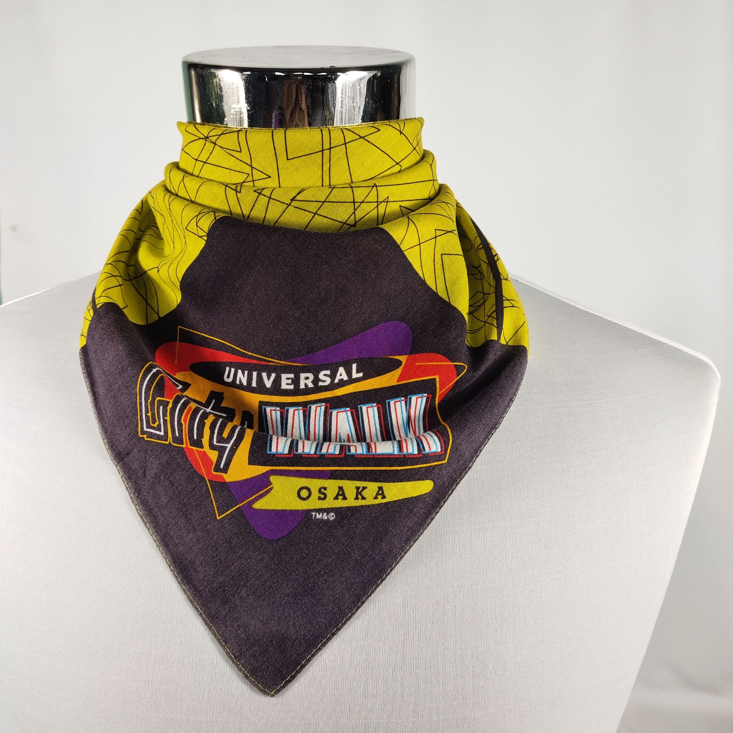 Japanese Brand × Universal Studios × Vintage Universal Studio Handkerchief / Neckerchief / Bandana Size ONE SIZE - 1 Thumbnail