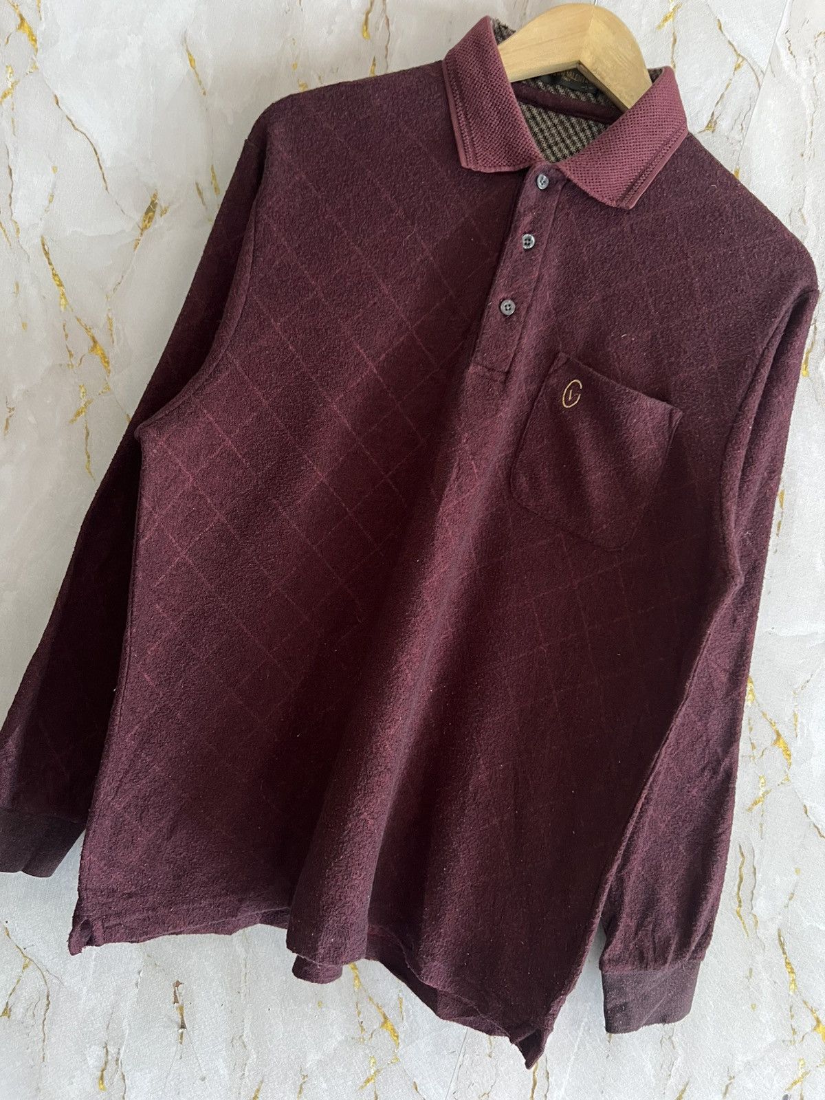 Gianni Valentino ⚡ GIANNI VALENTINO LONG SLEEVE SHIRT –VINTAGE ESSENTIAL ⚡ Size US L / EU 52-54 / 3 - 5 Thumbnail