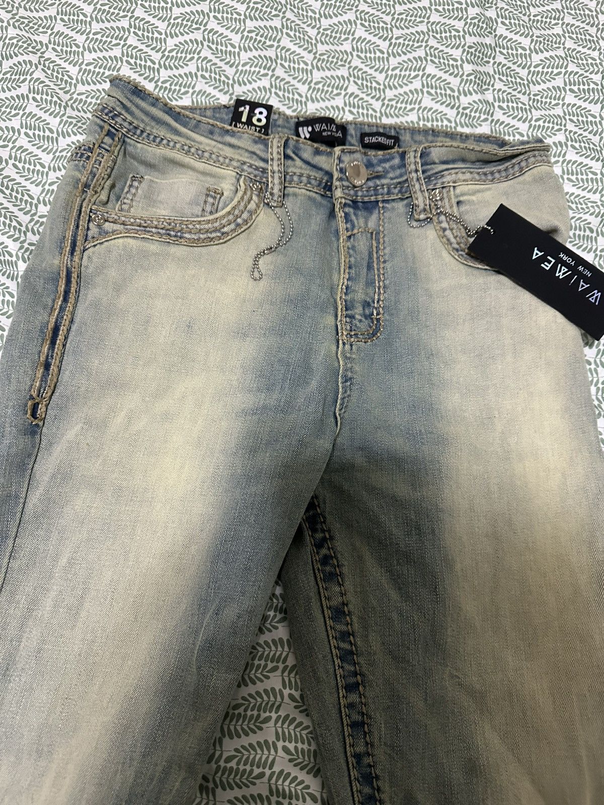 Waimea WAIMEA MAN SLIM FIT JEANS OR 14/16 YOUTH STACKED FIT Size US 26 / EU 42 - 7 Thumbnail