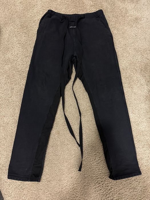 Fear of God Sixth Collection Faded Black Lounge Bottoms