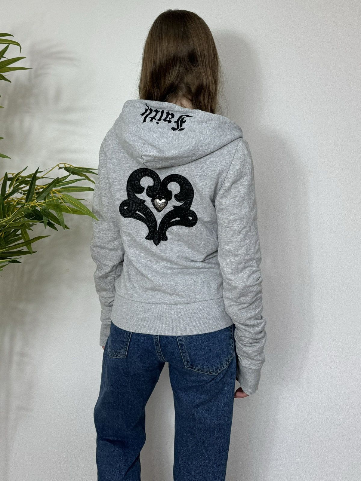 Faith Connexion FAITH CONNEXION CHROME HEARTS STYLE ZIP HOODIE Size M / US 6-8 / IT 42-44 - 10 Thumbnail