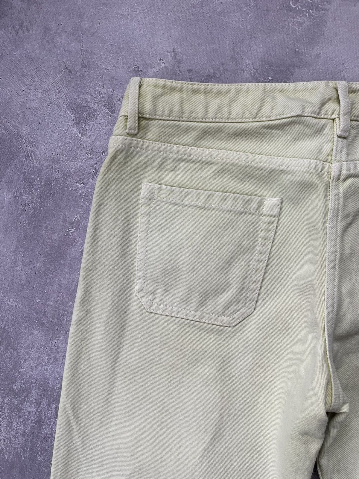 Prada Vintage Prada Red Tab Denim Pants Lime Green Size 30" / US 8 / IT 44 - 17 Thumbnail