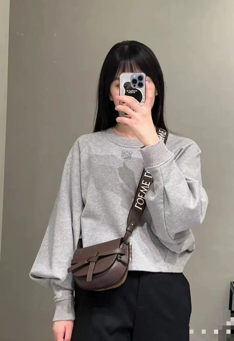 Loewe LOEWE Round collar bat sleeve long sleeve jacket Size XS / US 0-2 / IT 36-38 - 9 Thumbnail